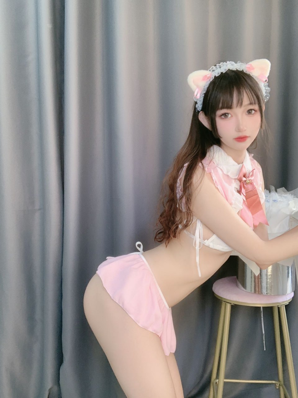 Mèo mèo Xiaoxian-Pink