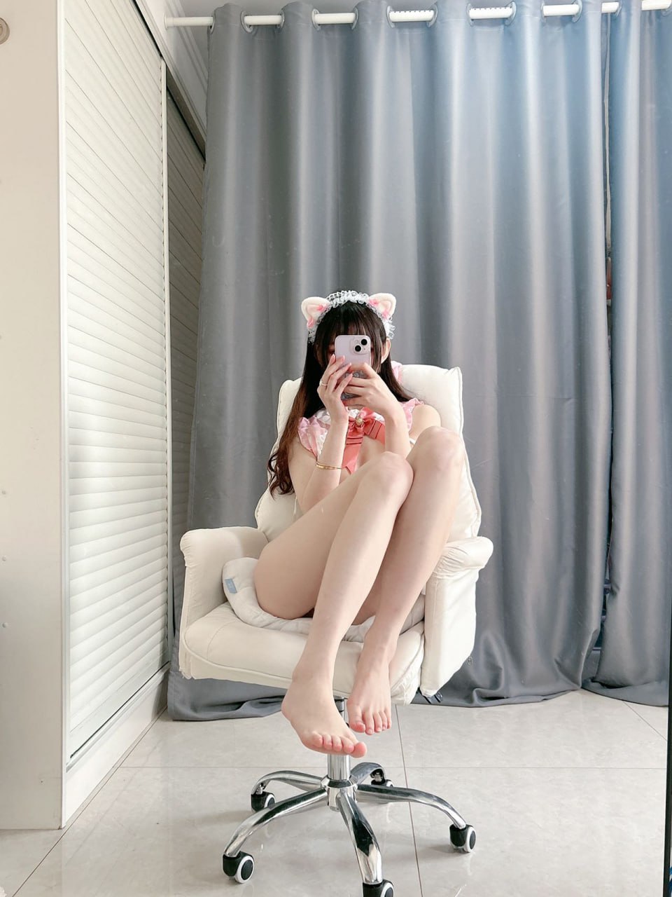 Mèo mèo Xiaoxian-Pink