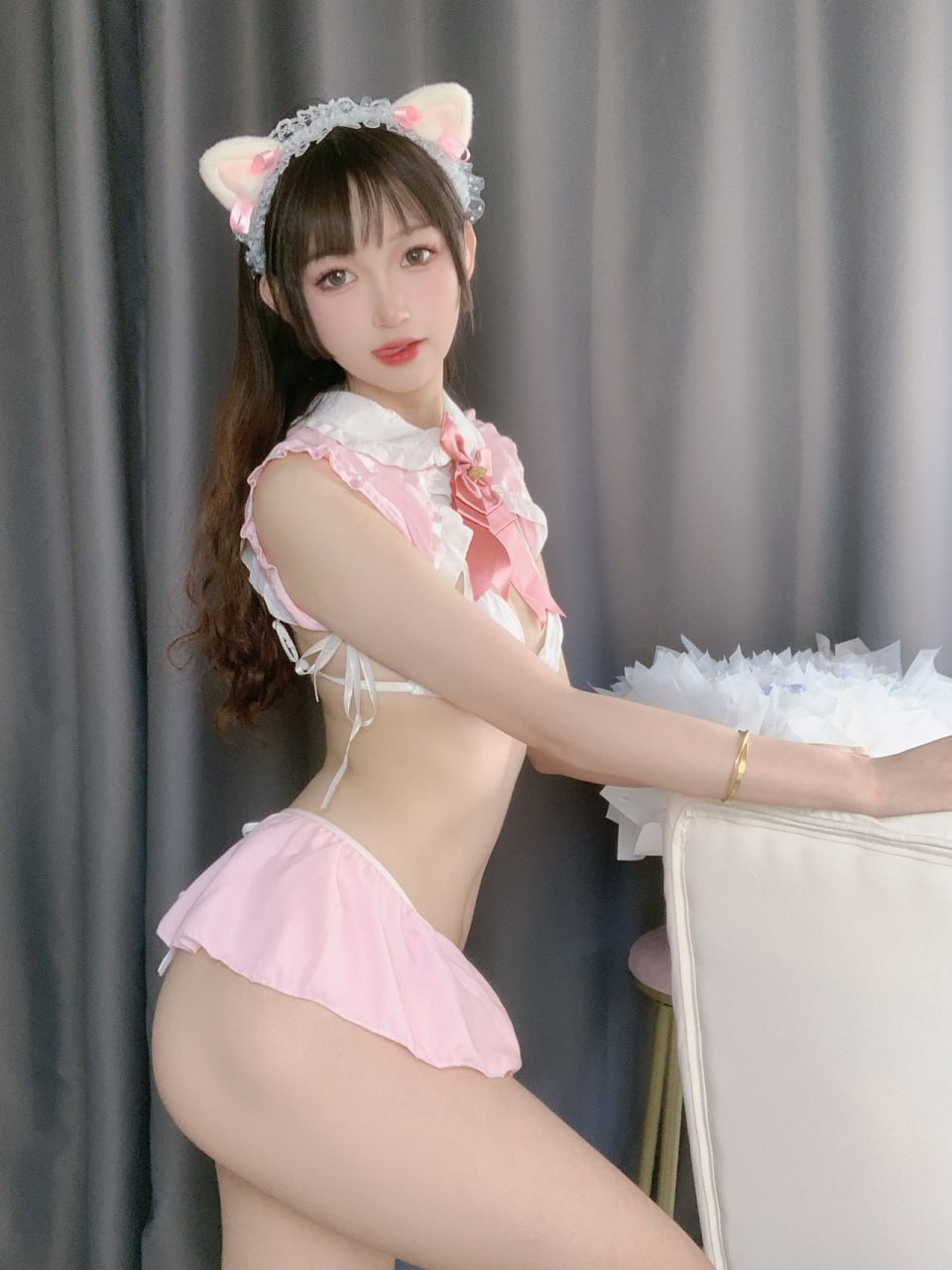 Mèo mèo Xiaoxian-Pink