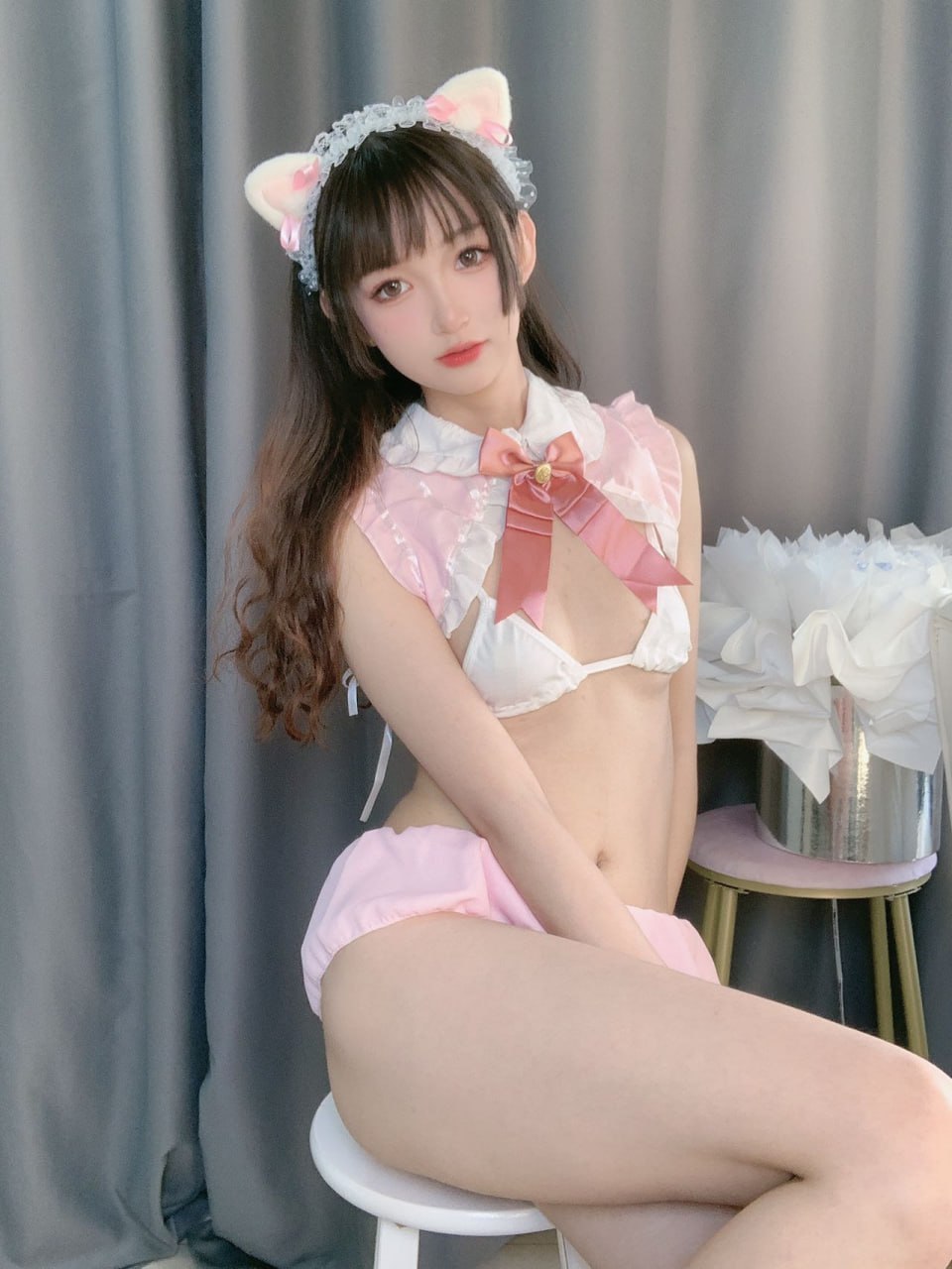 Mèo mèo Xiaoxian-Pink