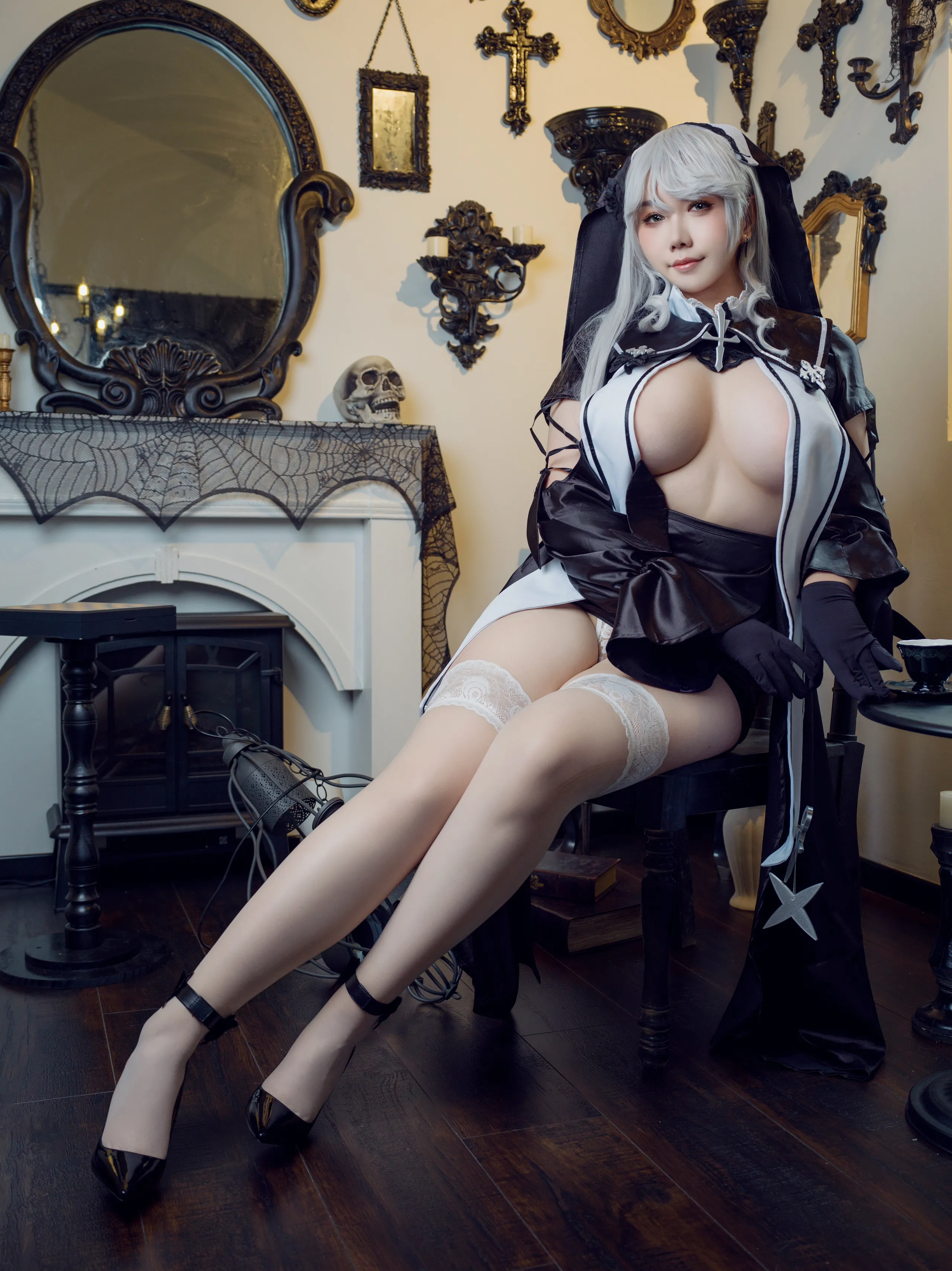 Nước sốt Mahua W - Azur Blue Route Algeria Nun Suit