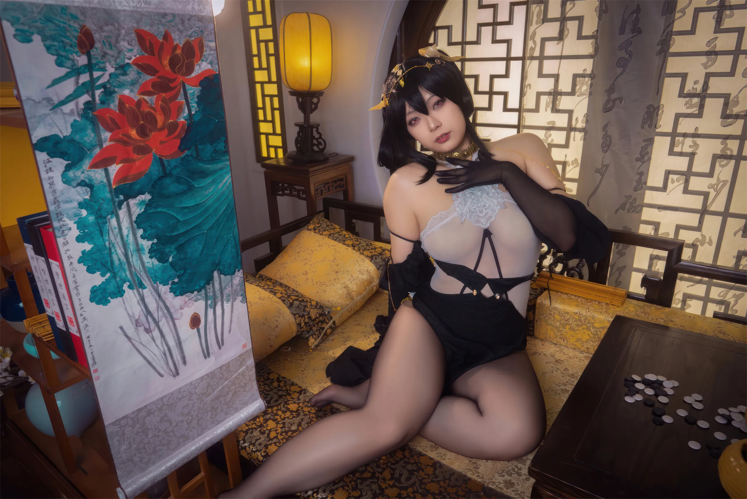 Coser@_jedita - Azur Blue Route Zhenhai Cheongsam