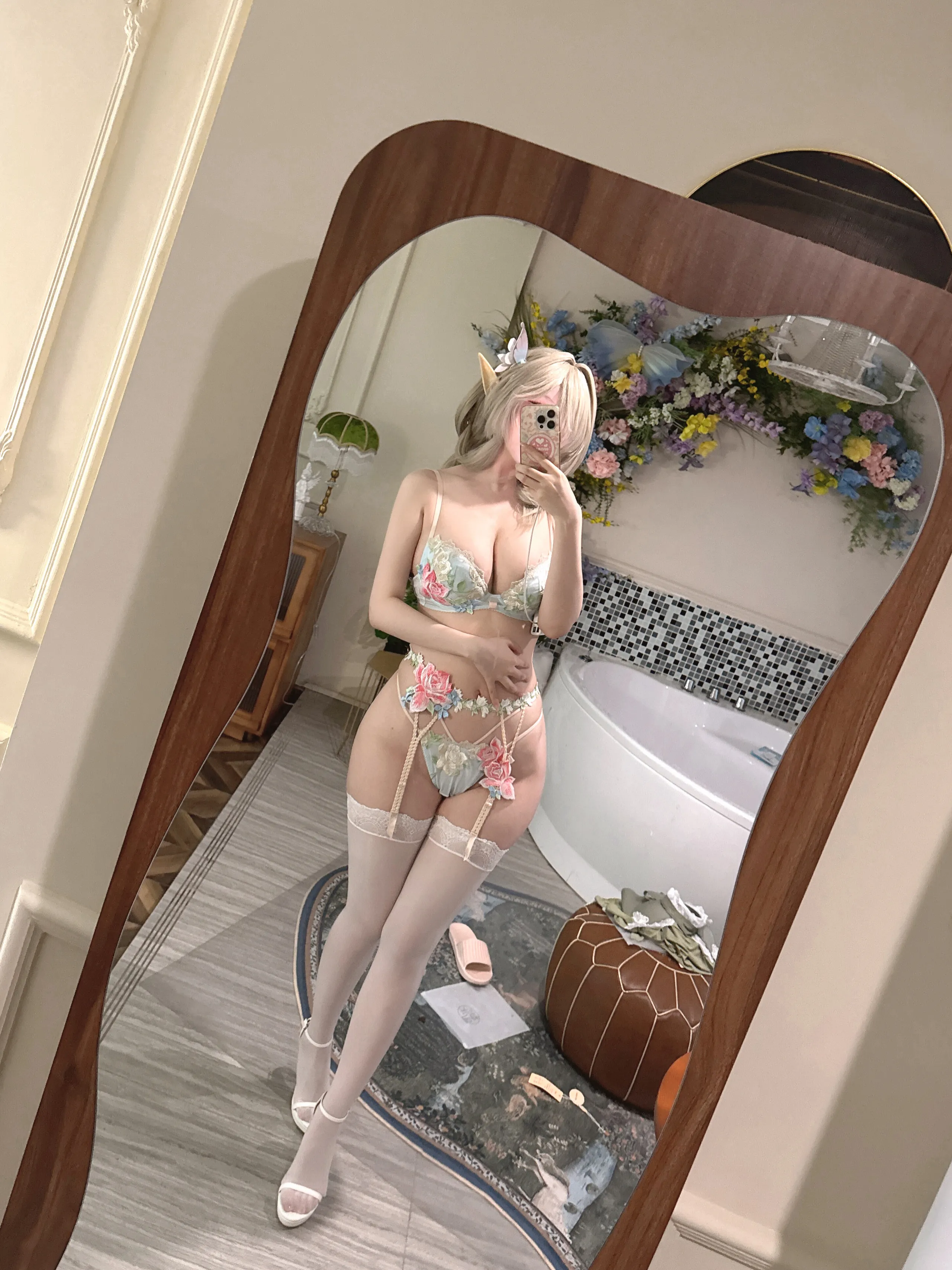 Rioko Ryoko - Azur Blue Route Seven Underwear