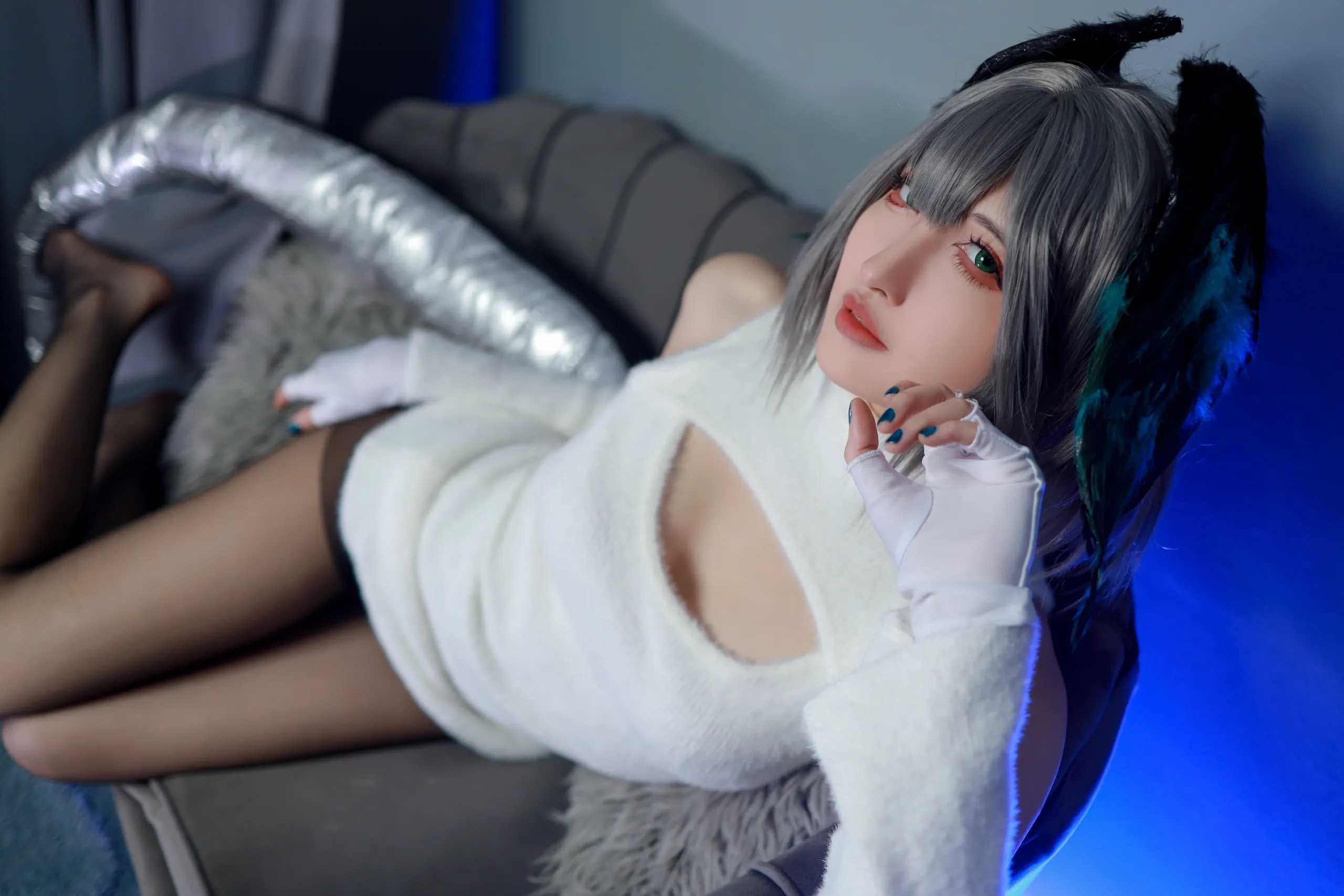 Yamazaki Reina - Áo len thẳng đứng của Arknights Holhaiya