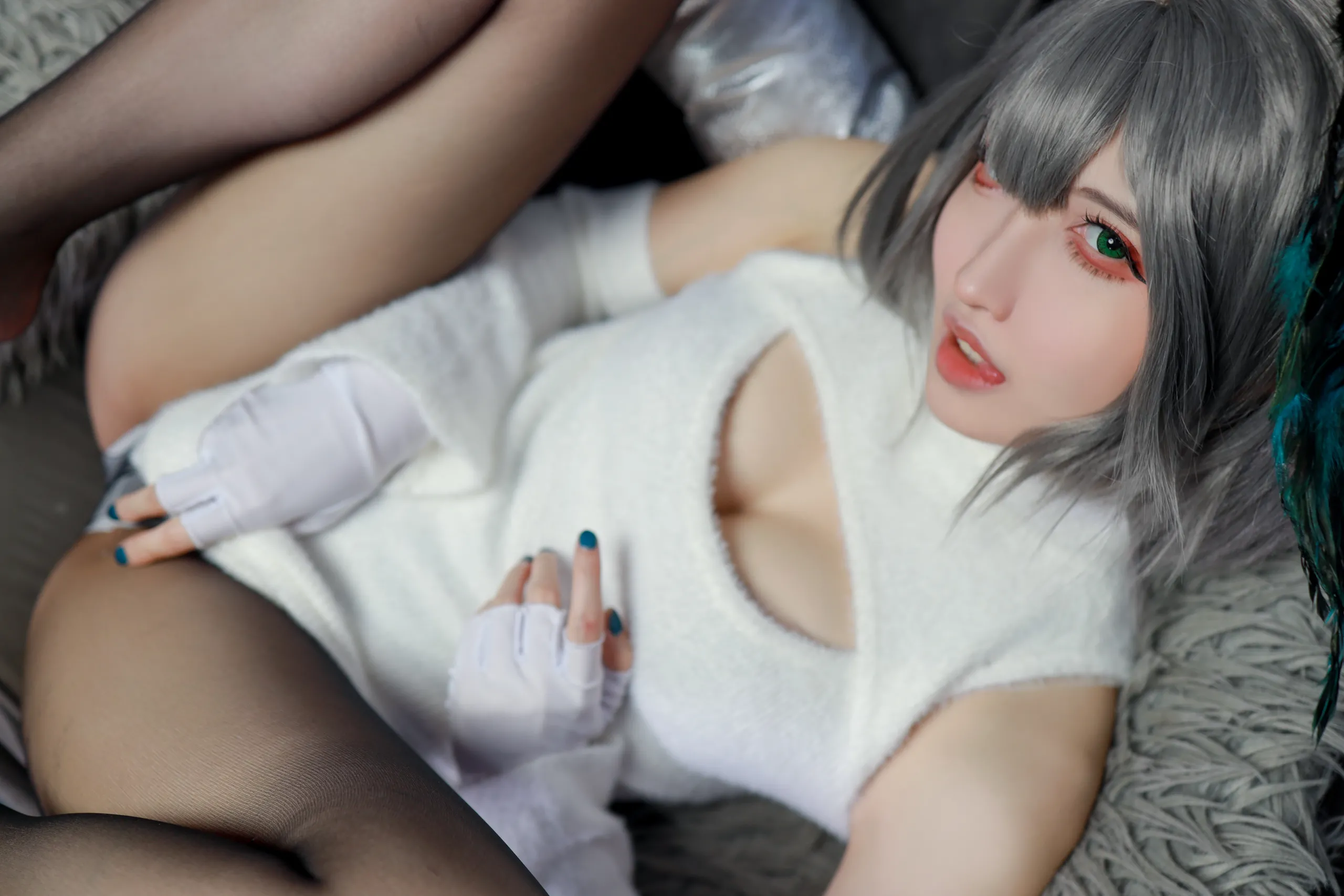 Yamazaki Reina - Áo len thẳng đứng của Arknights Holhaiya