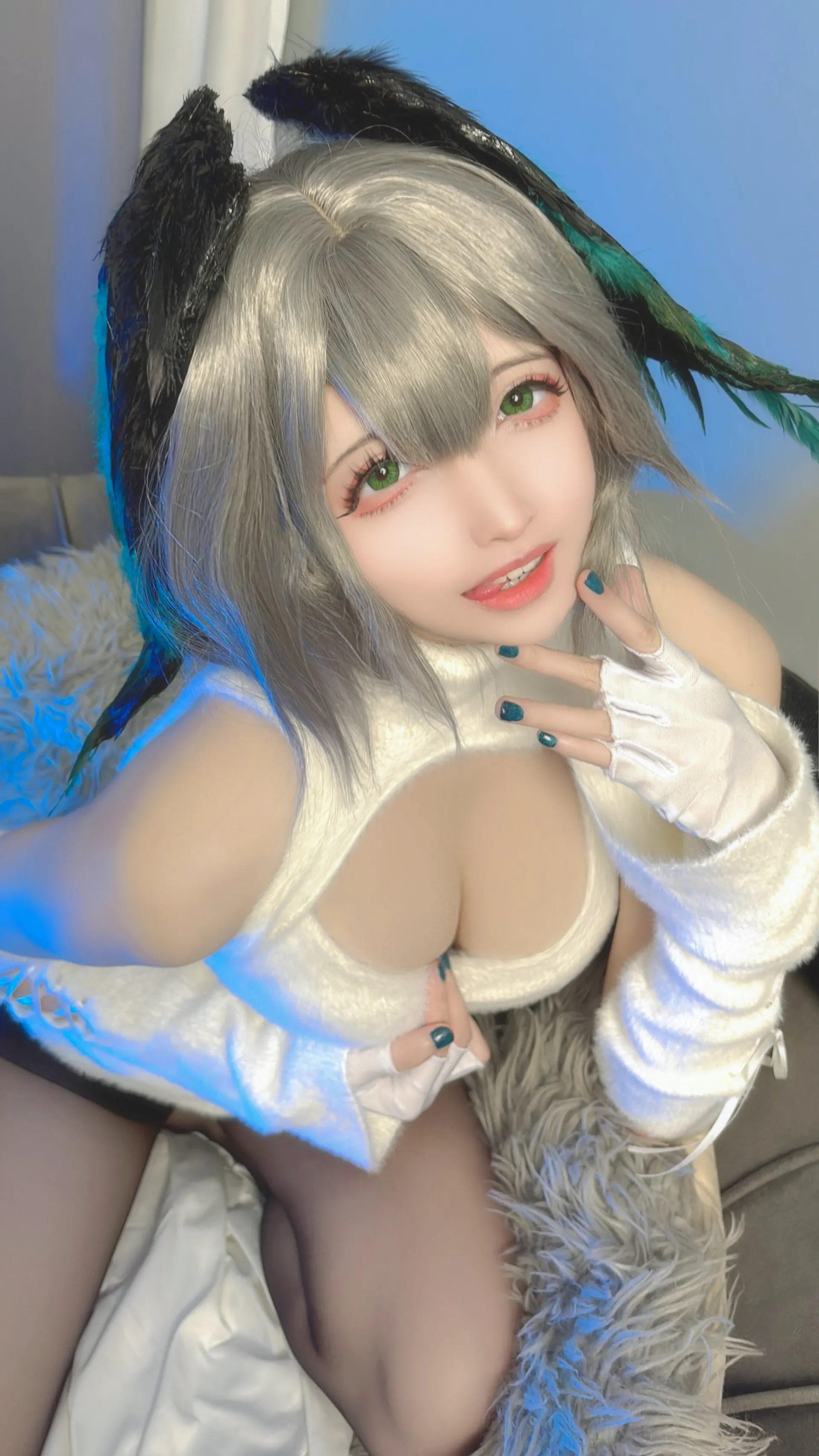 Yamazaki Reina - Áo len thẳng đứng của Arknights Holhaiya