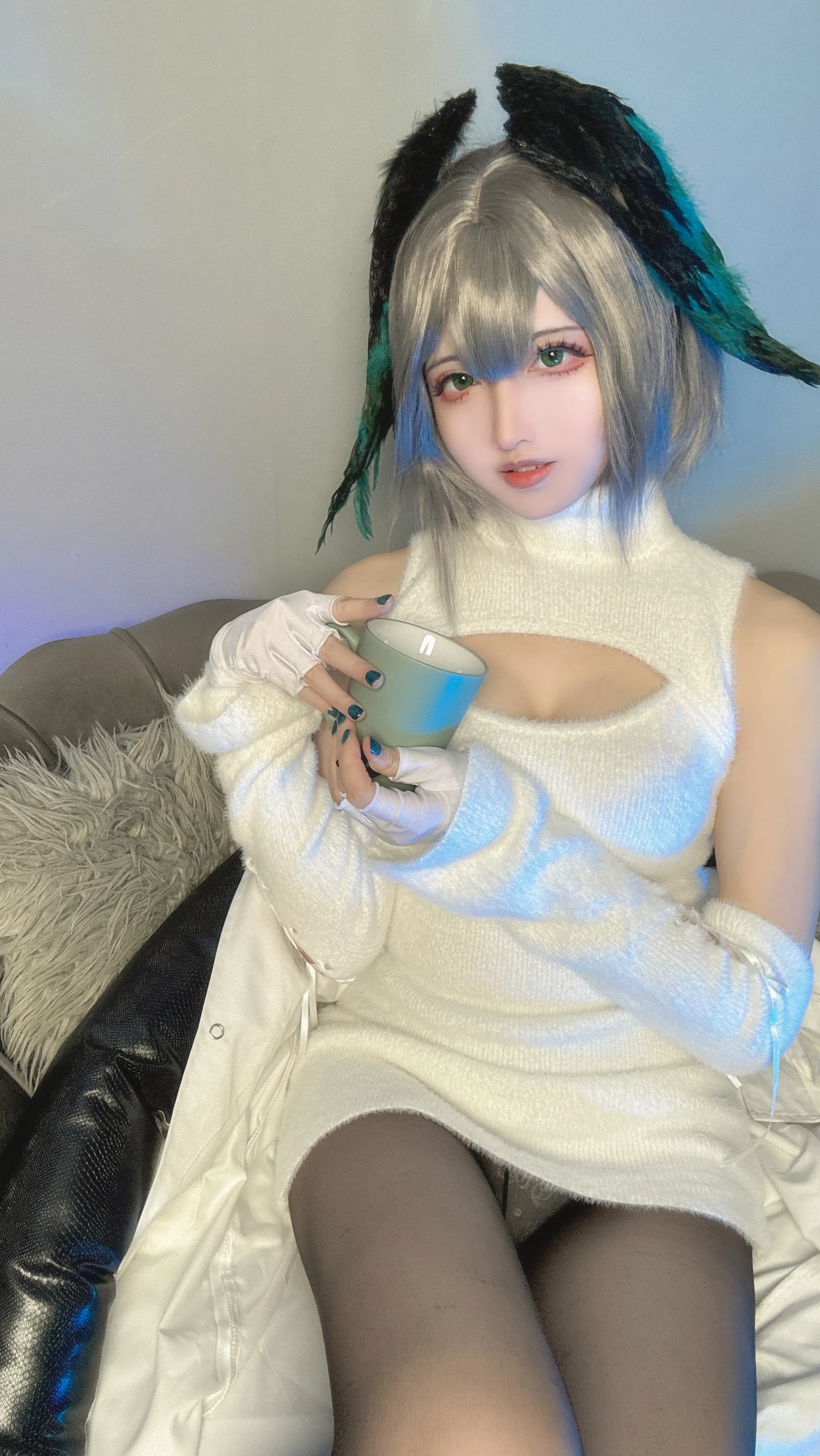 Yamazaki Reina - Áo len thẳng đứng của Arknights Holhaiya