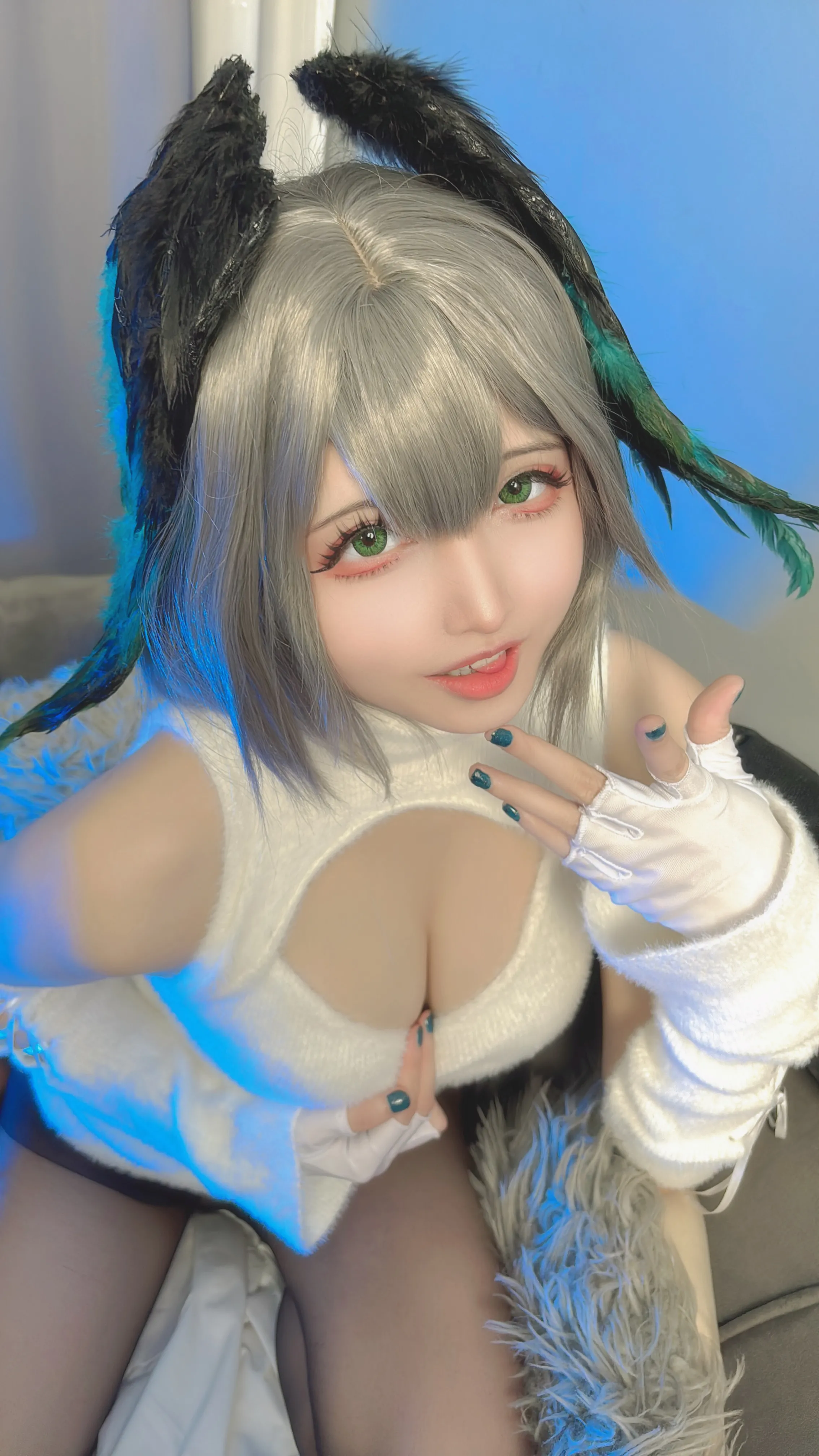 Yamazaki Reina - Áo len thẳng đứng của Arknights Holhaiya