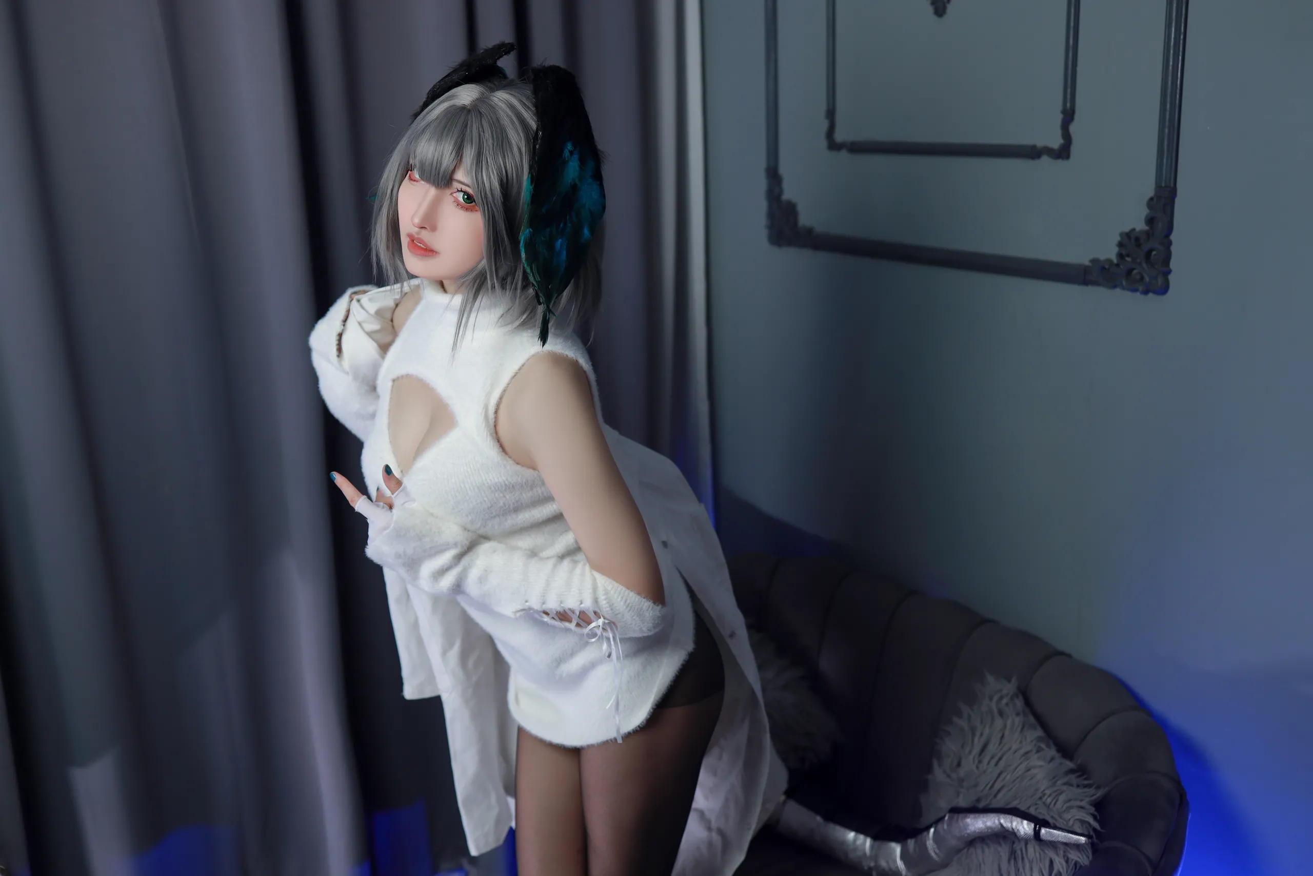 Yamazaki Reina - Áo len thẳng đứng của Arknights Holhaiya