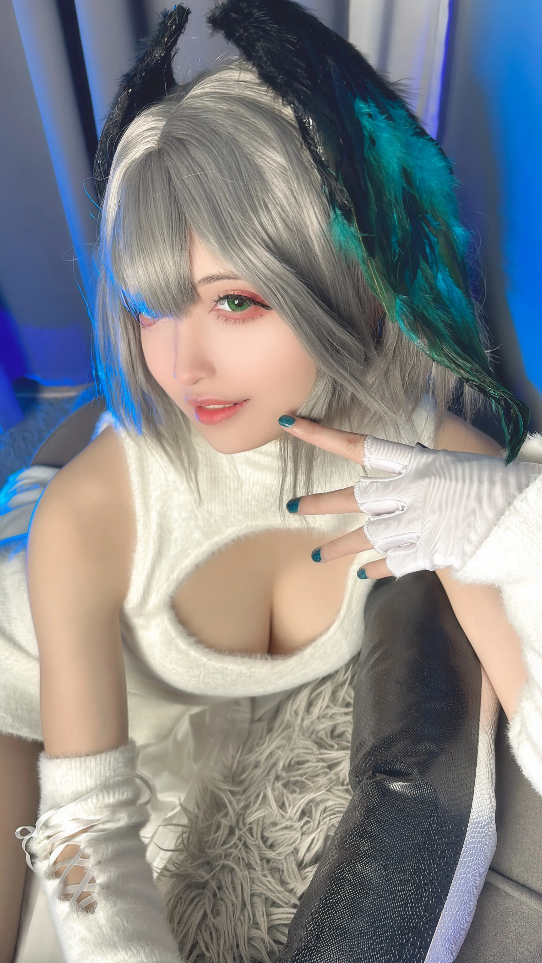 Yamazaki Reina - Áo len thẳng đứng của Arknights Holhaiya