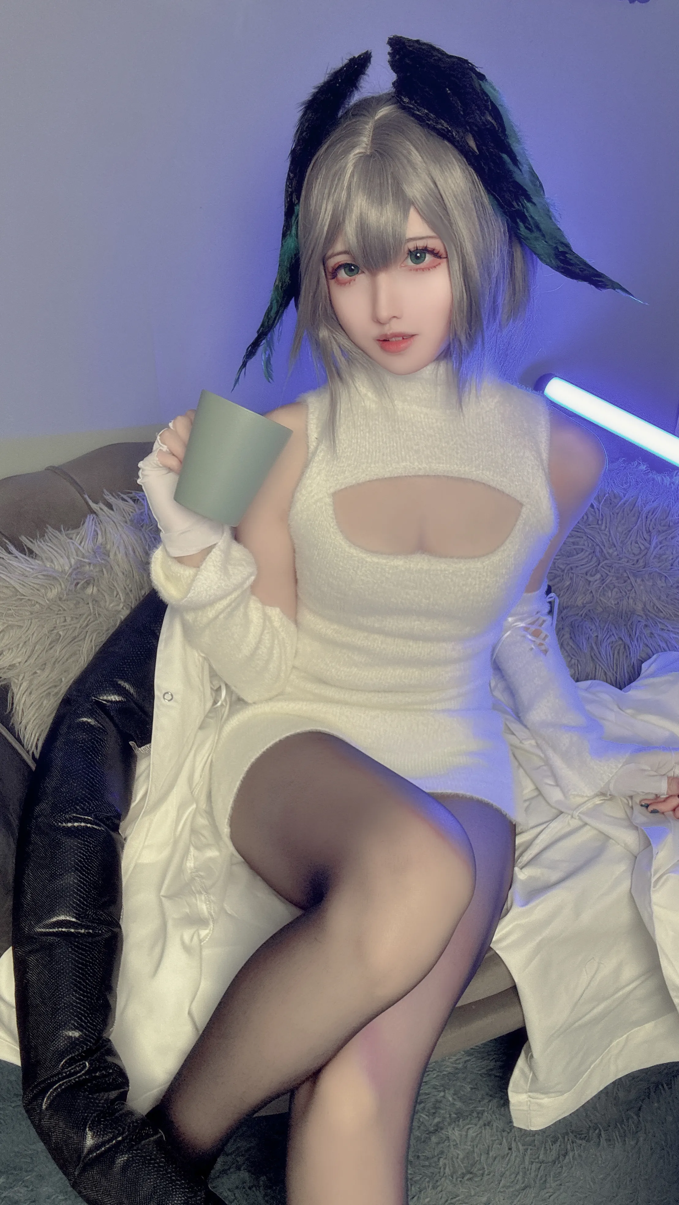 Yamazaki Reina - Áo len thẳng đứng của Arknights Holhaiya