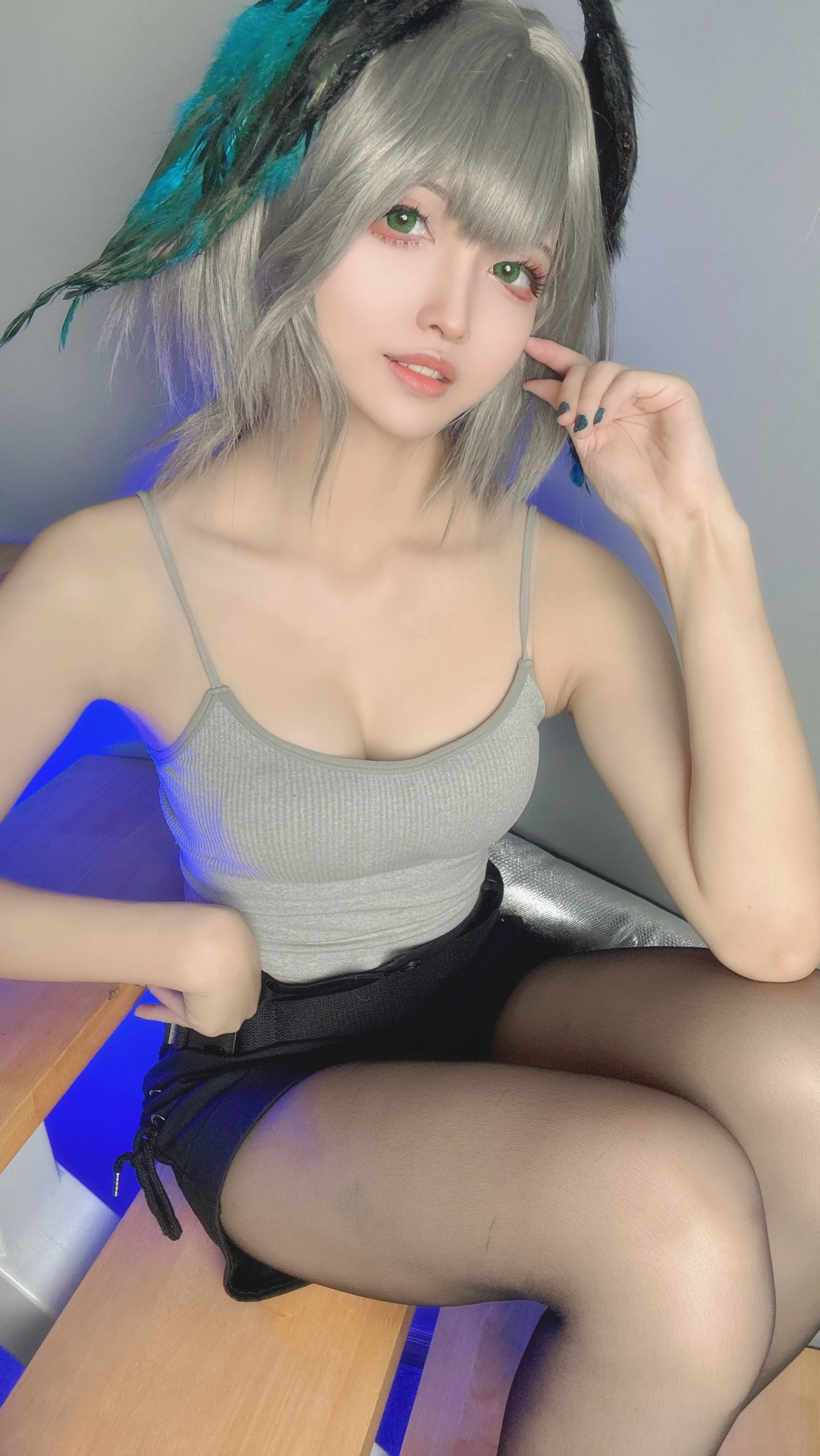 Yamazaki Reina - Áo len thẳng đứng của Arknights Holhaiya