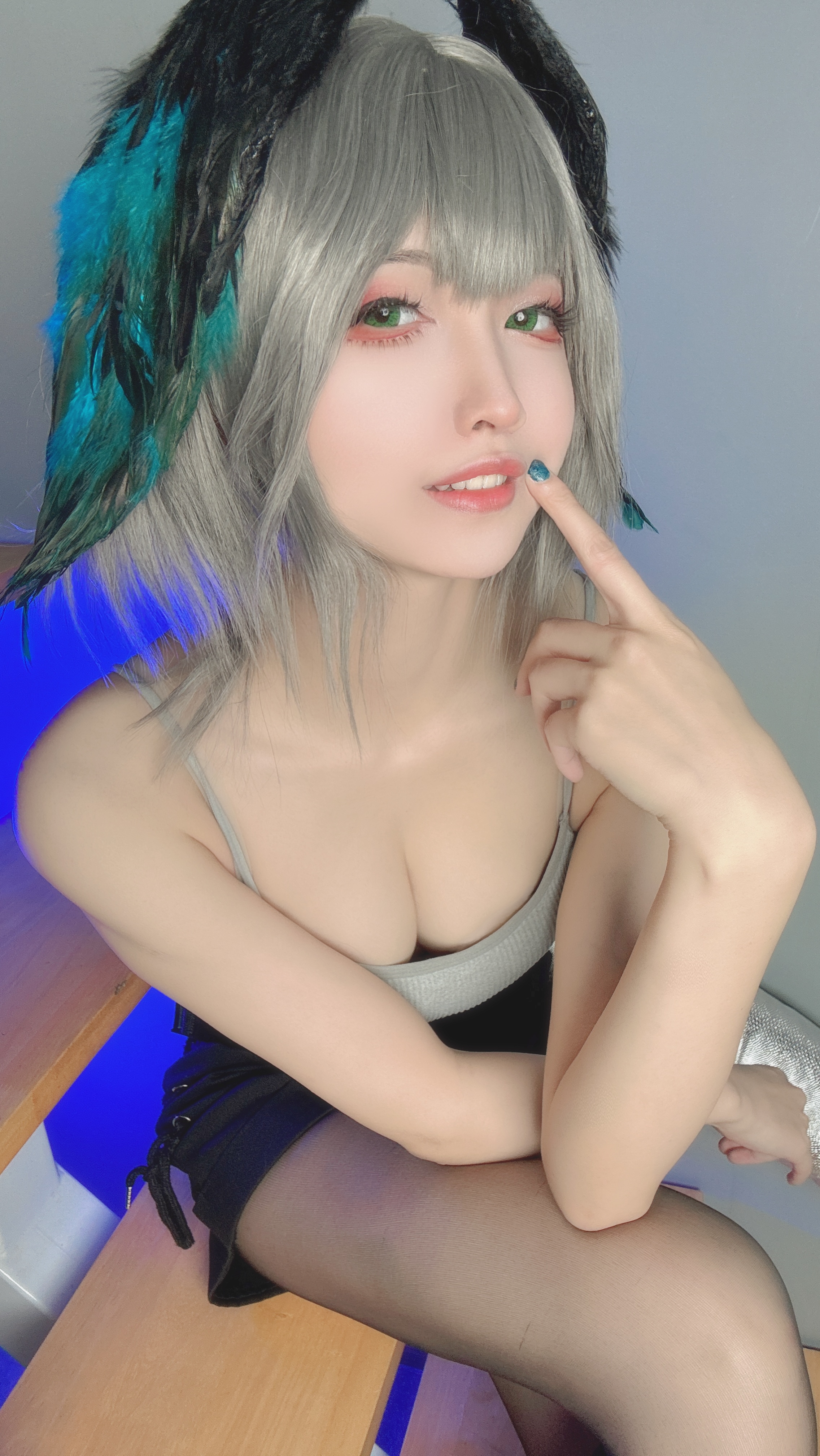 Yamazaki Reina - Áo len thẳng đứng của Arknights Holhaiya