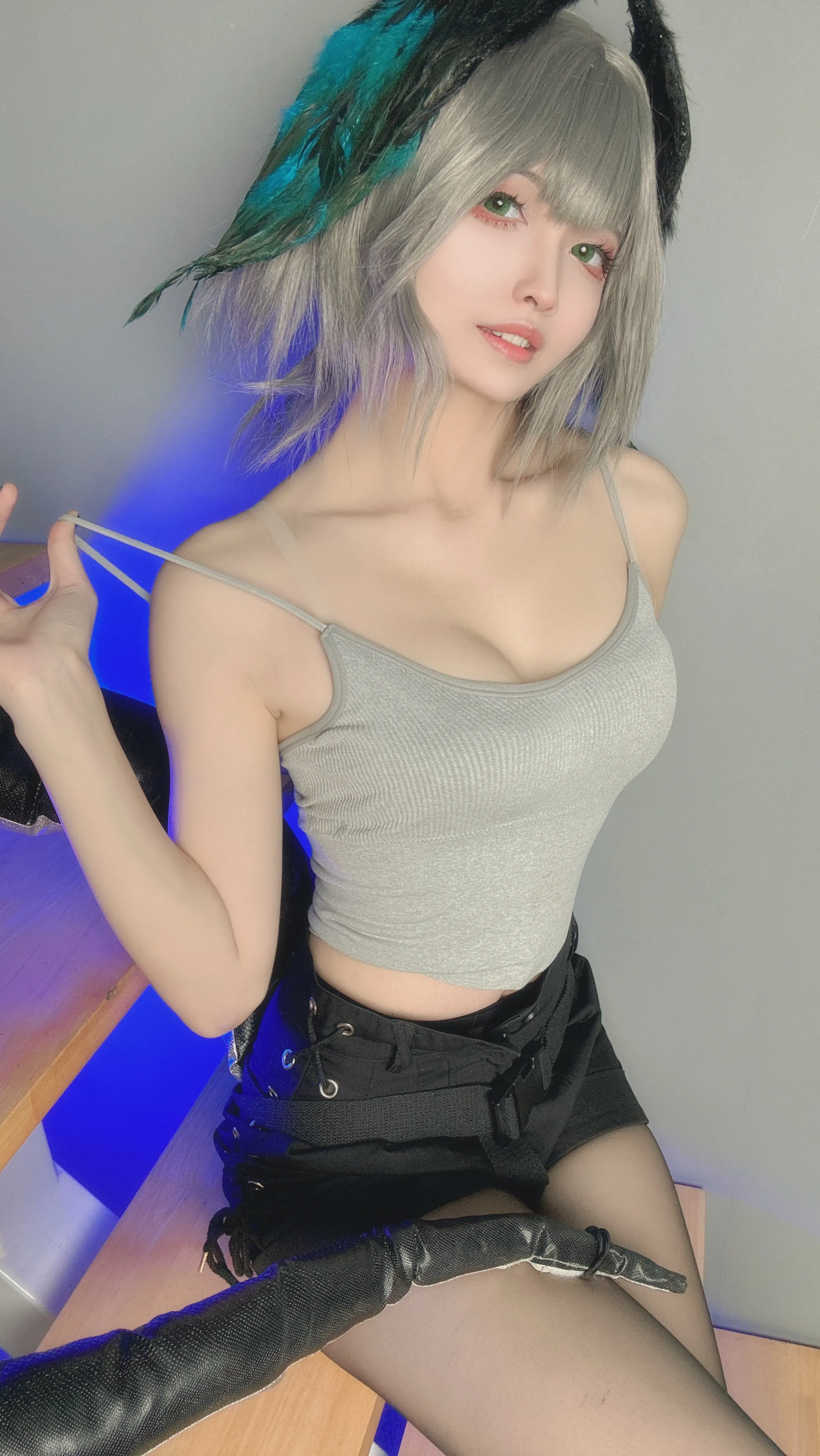 Yamazaki Reina - Áo len thẳng đứng của Arknights Holhaiya