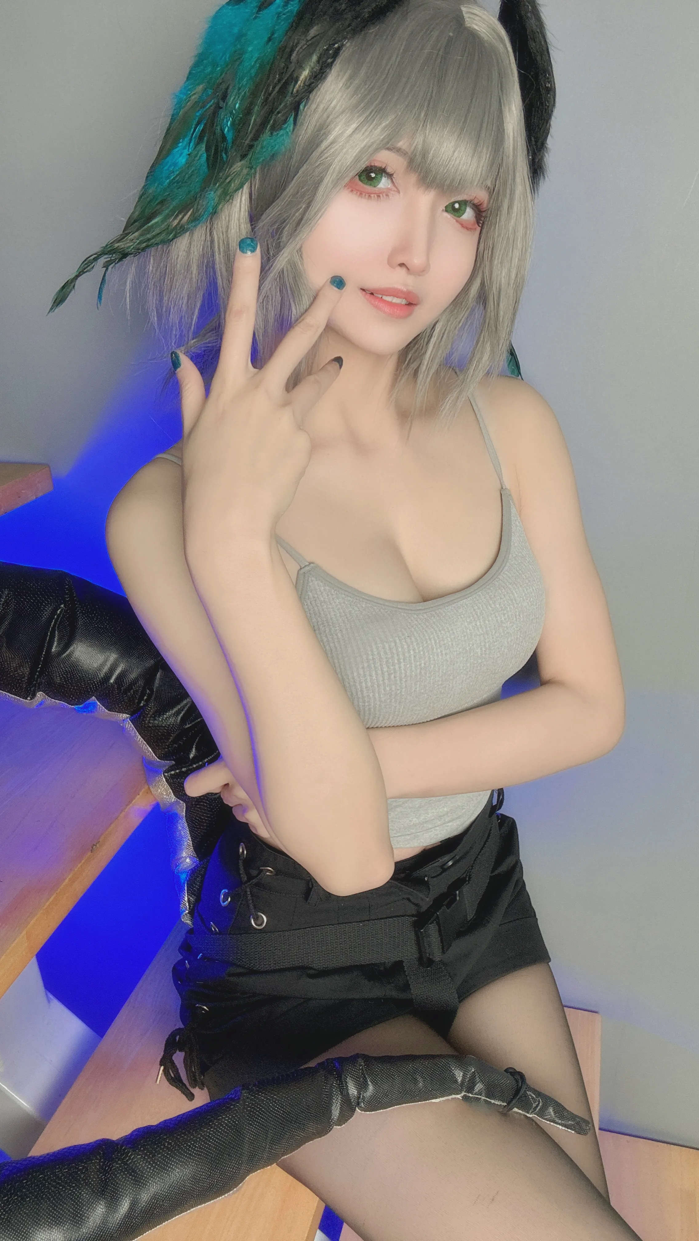 Yamazaki Reina - Áo len thẳng đứng của Arknights Holhaiya