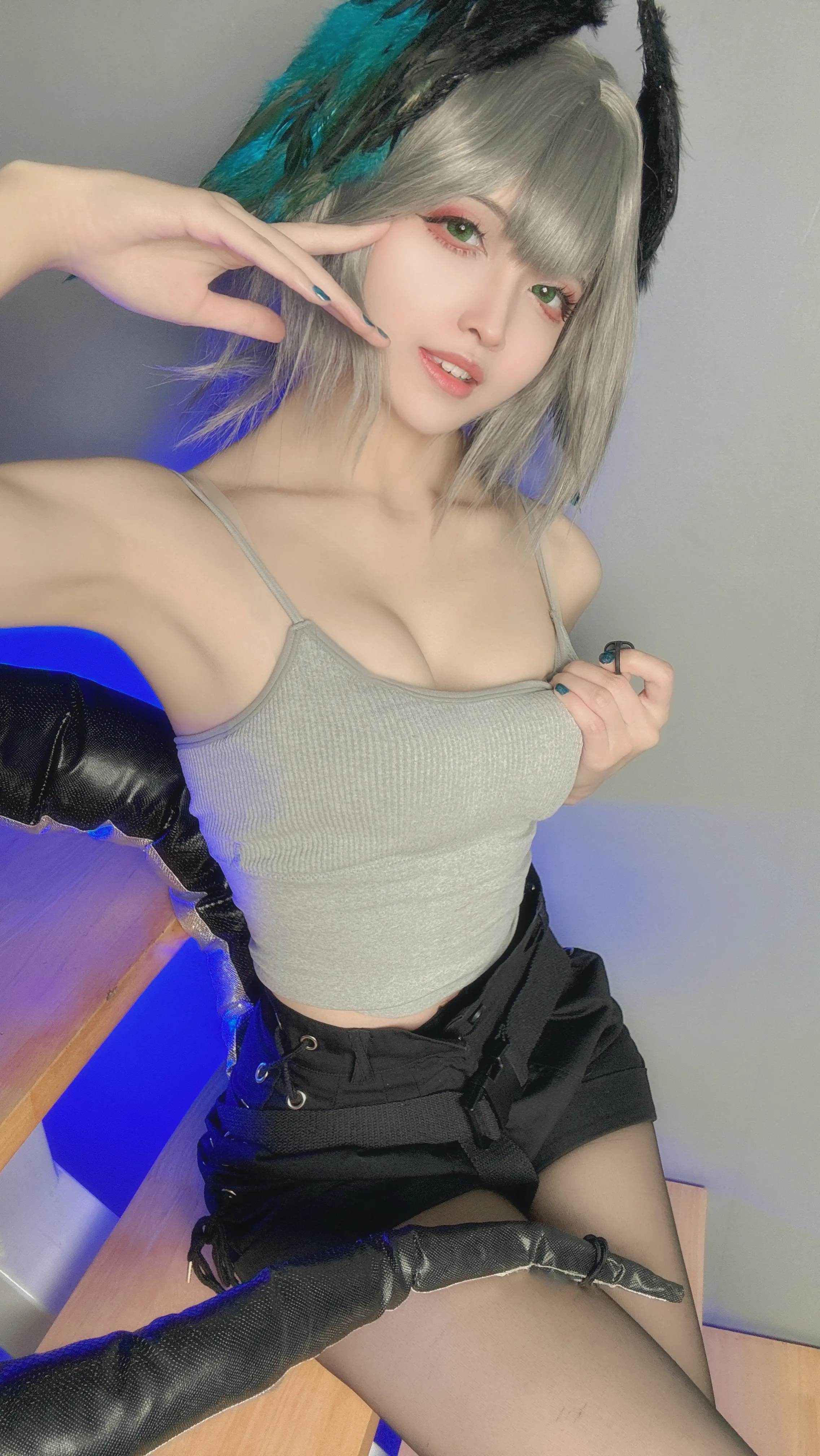 Yamazaki Reina - Áo len thẳng đứng của Arknights Holhaiya