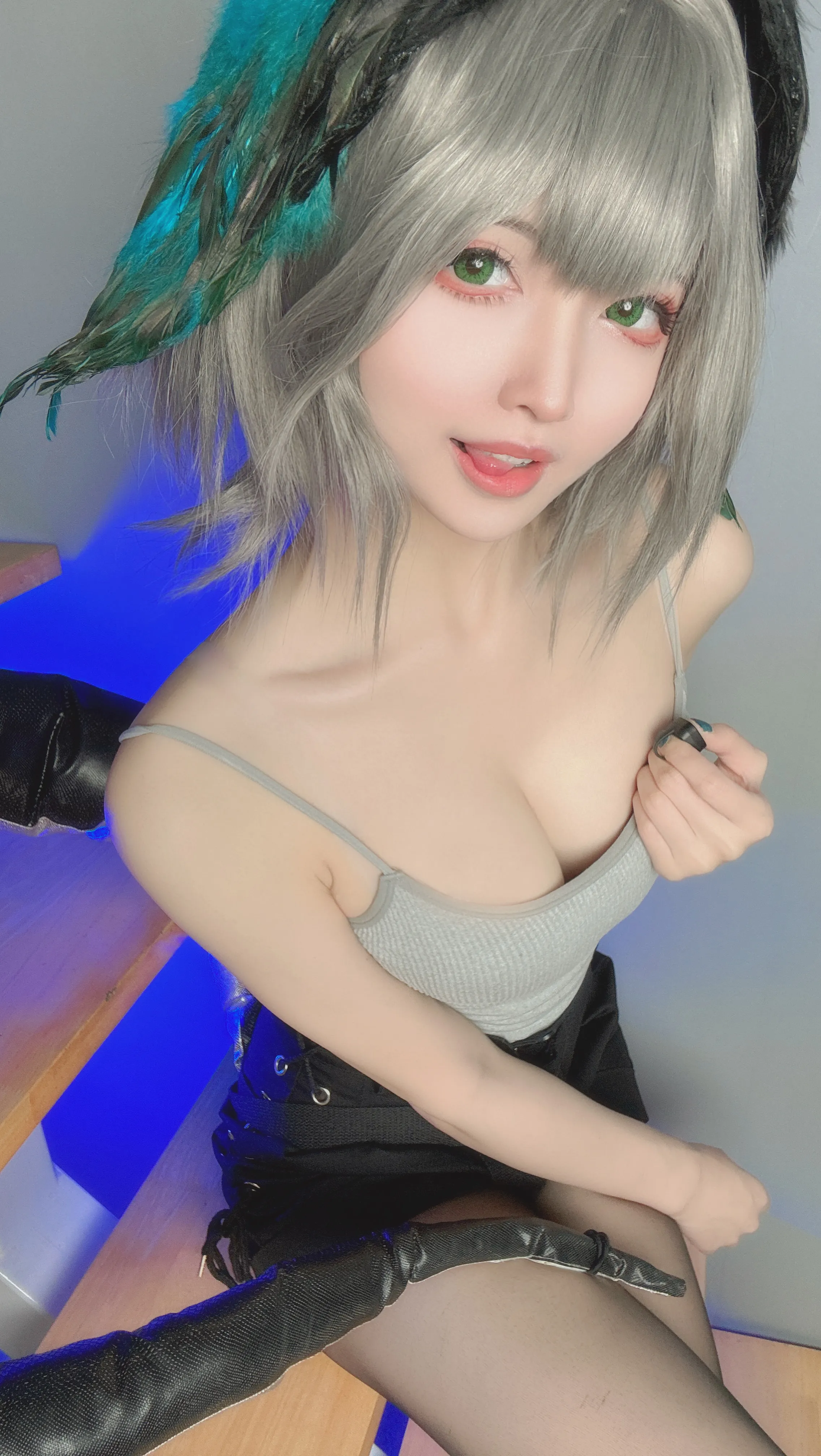 Yamazaki Reina - Áo len thẳng đứng của Arknights Holhaiya