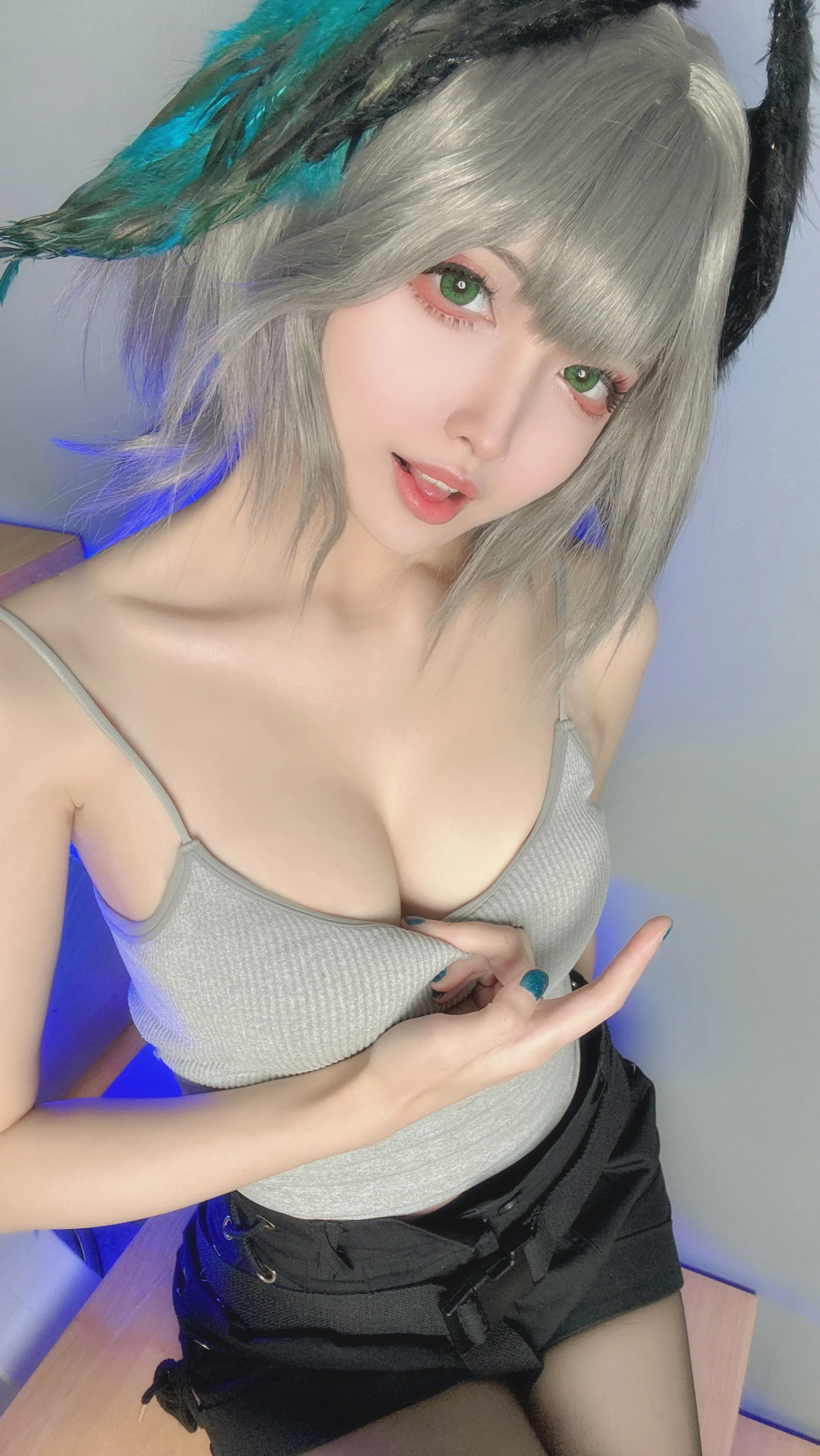 Yamazaki Reina - Áo len thẳng đứng của Arknights Holhaiya