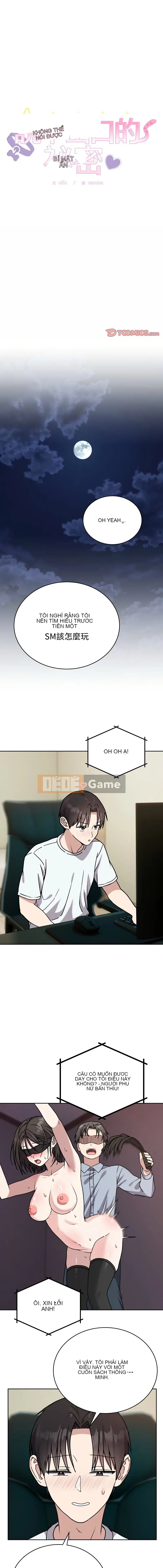 Bí mật không thể kể xiết Chương 1-5