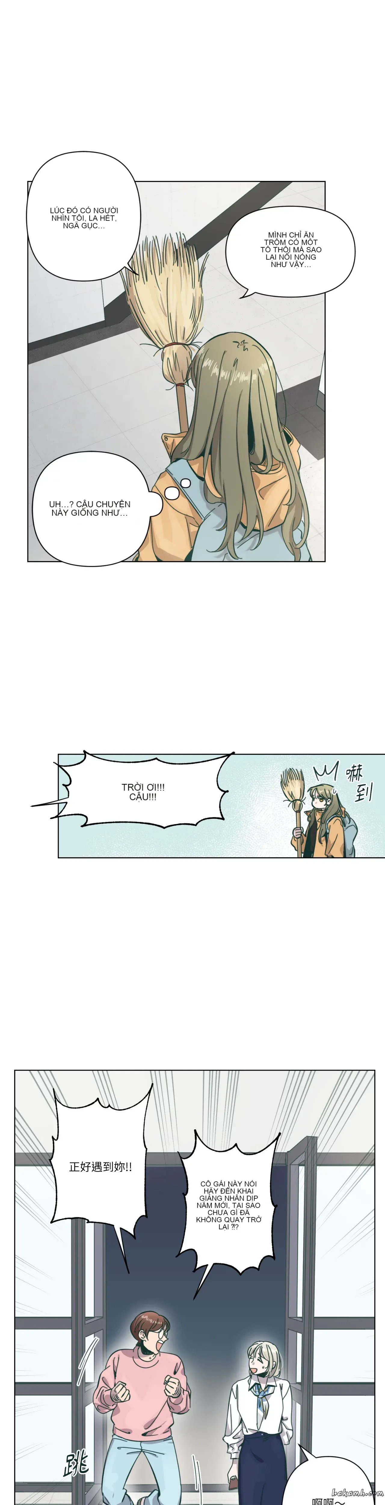 Hạnh phúc đến trên chổi Chương 1-30