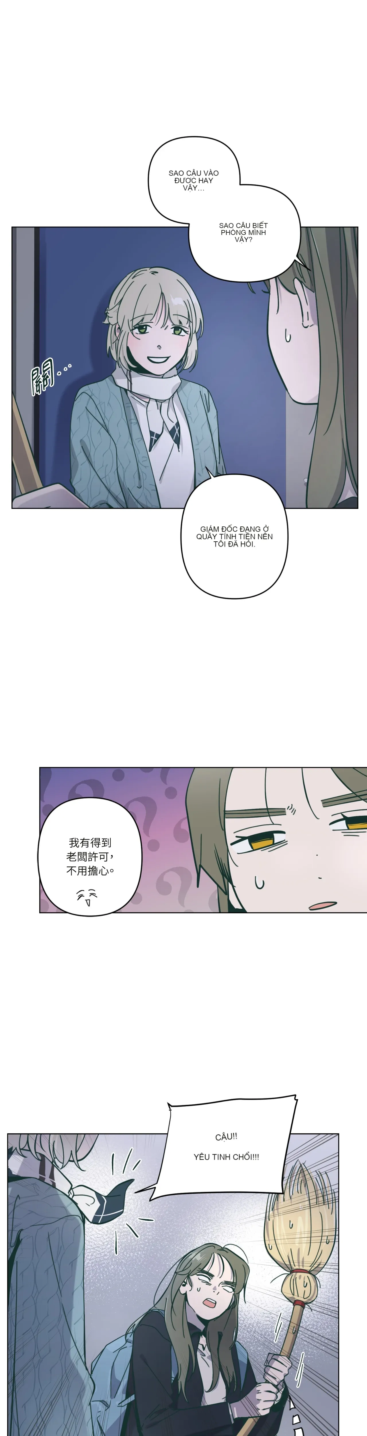 Hạnh phúc đến trên chổi Chương 1-30