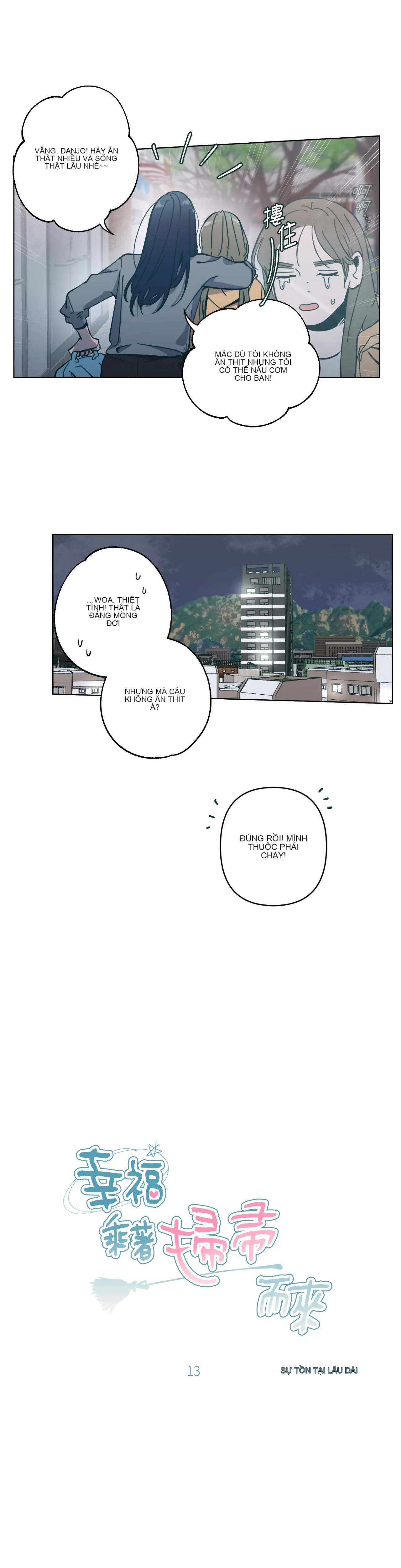 Hạnh phúc đến trên chổi Chương 1-30