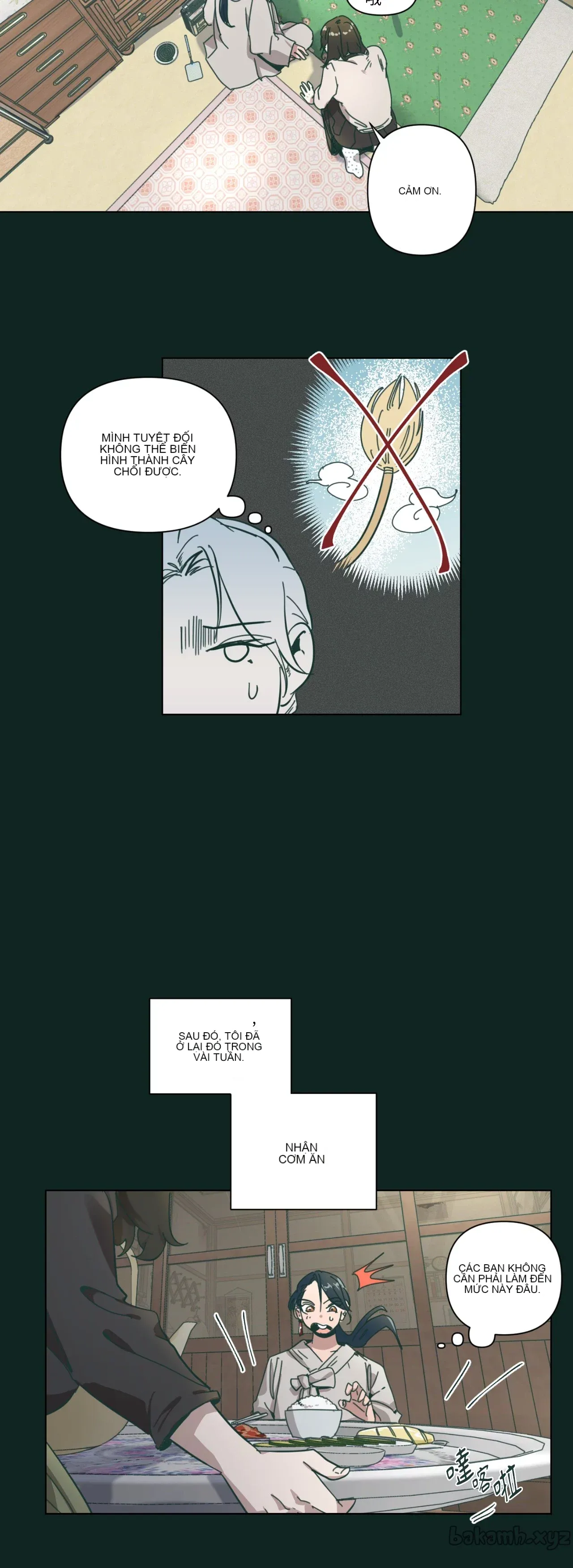 Hạnh phúc đến trên chổi Chương 1-30