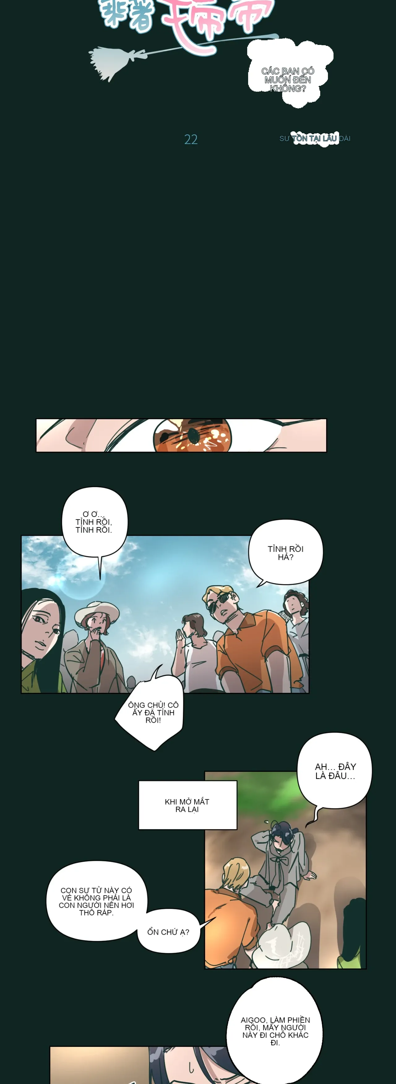 Hạnh phúc đến trên chổi Chương 1-30