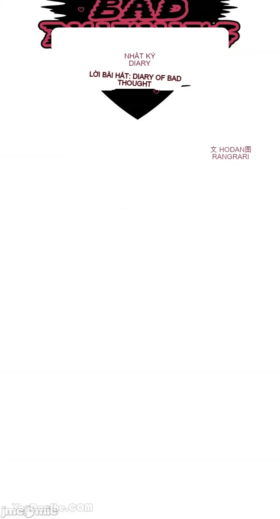 Ý tưởng xấu Nhật ký -- Chương 1-60
