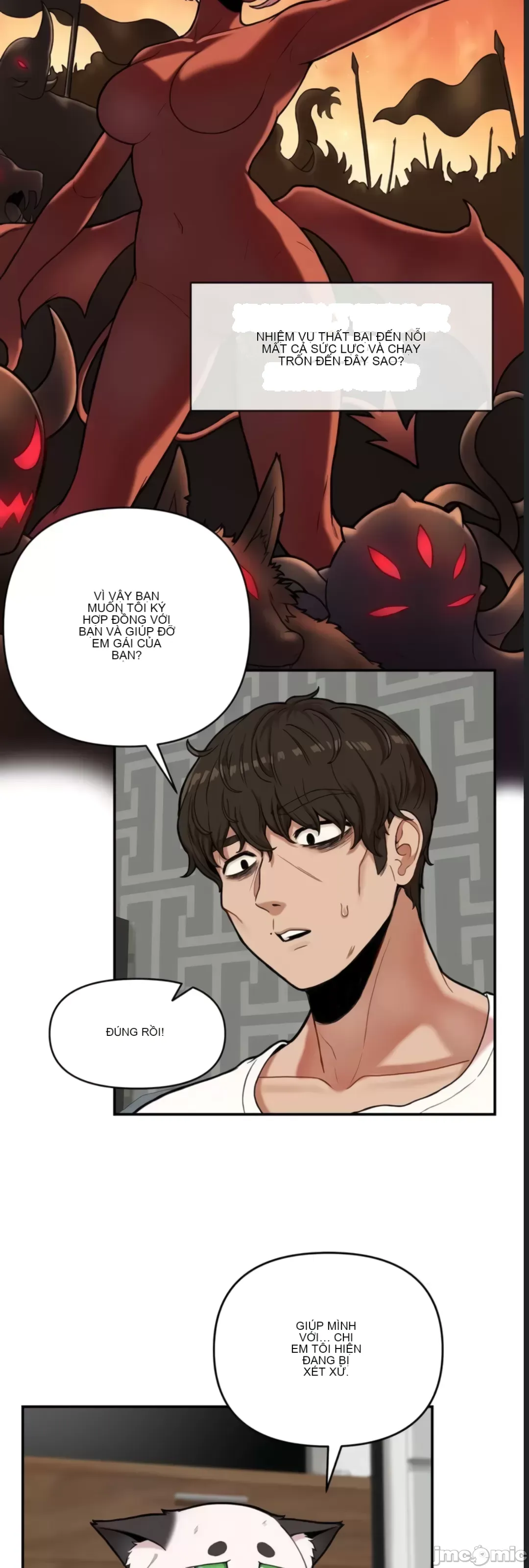 Nụ hôn của quỷ vô hình Chương 1-14