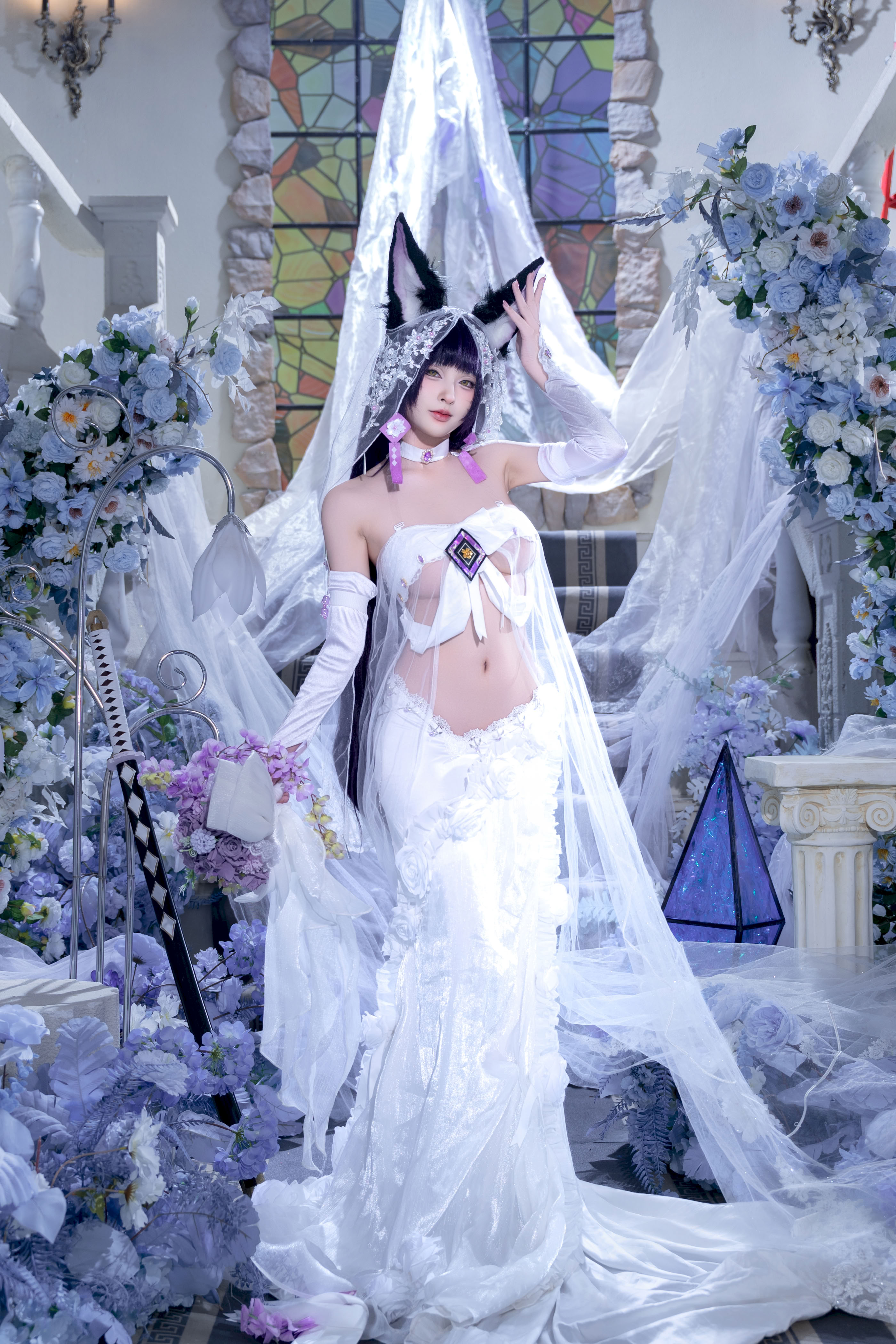 Shimizu Yuno - Route Blue Route Musashi Wisteria