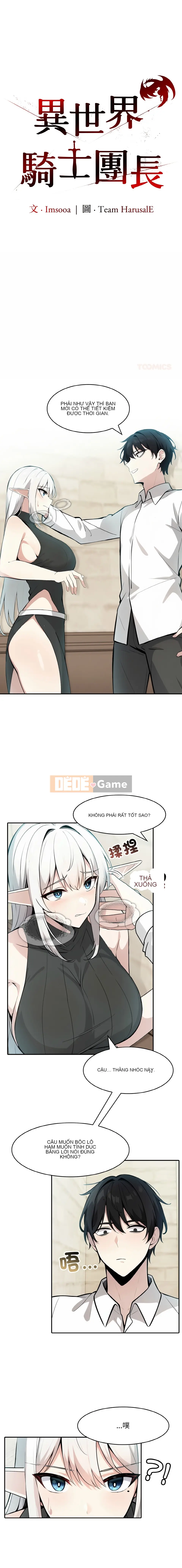 Chỉ huy của các Hiệp sĩ của một thế giới khác Chương 1-13