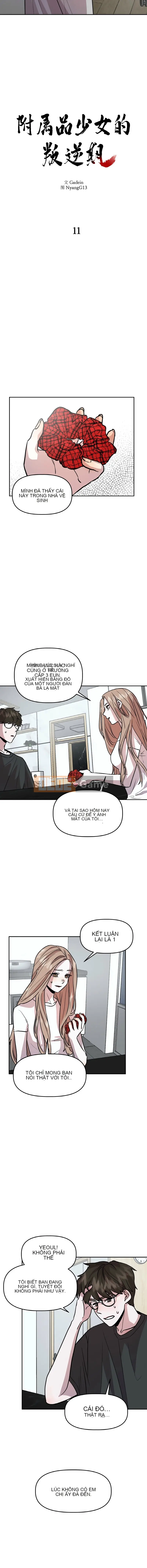 Thời kỳ nổi loạn của cô gái ở phụ kiện Chương 11-12