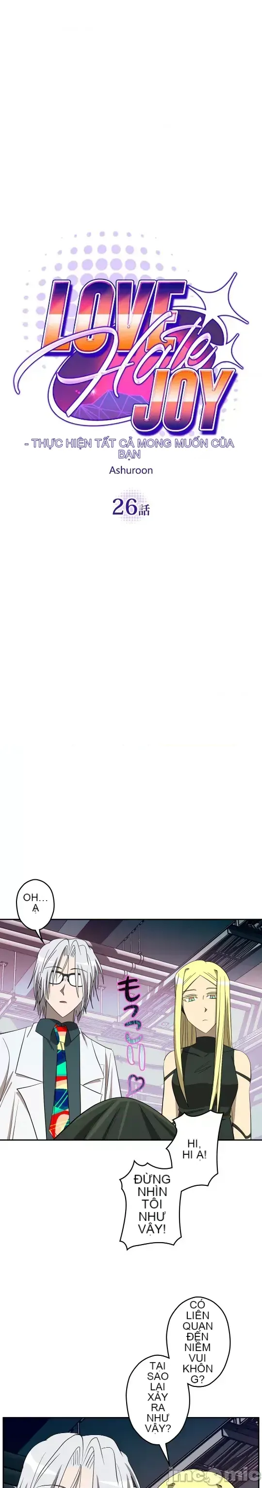 TÌNH YÊU -Ghét Niềm Vui ~thực hiện mọi mong muốn của bạn~ Chương 01-37