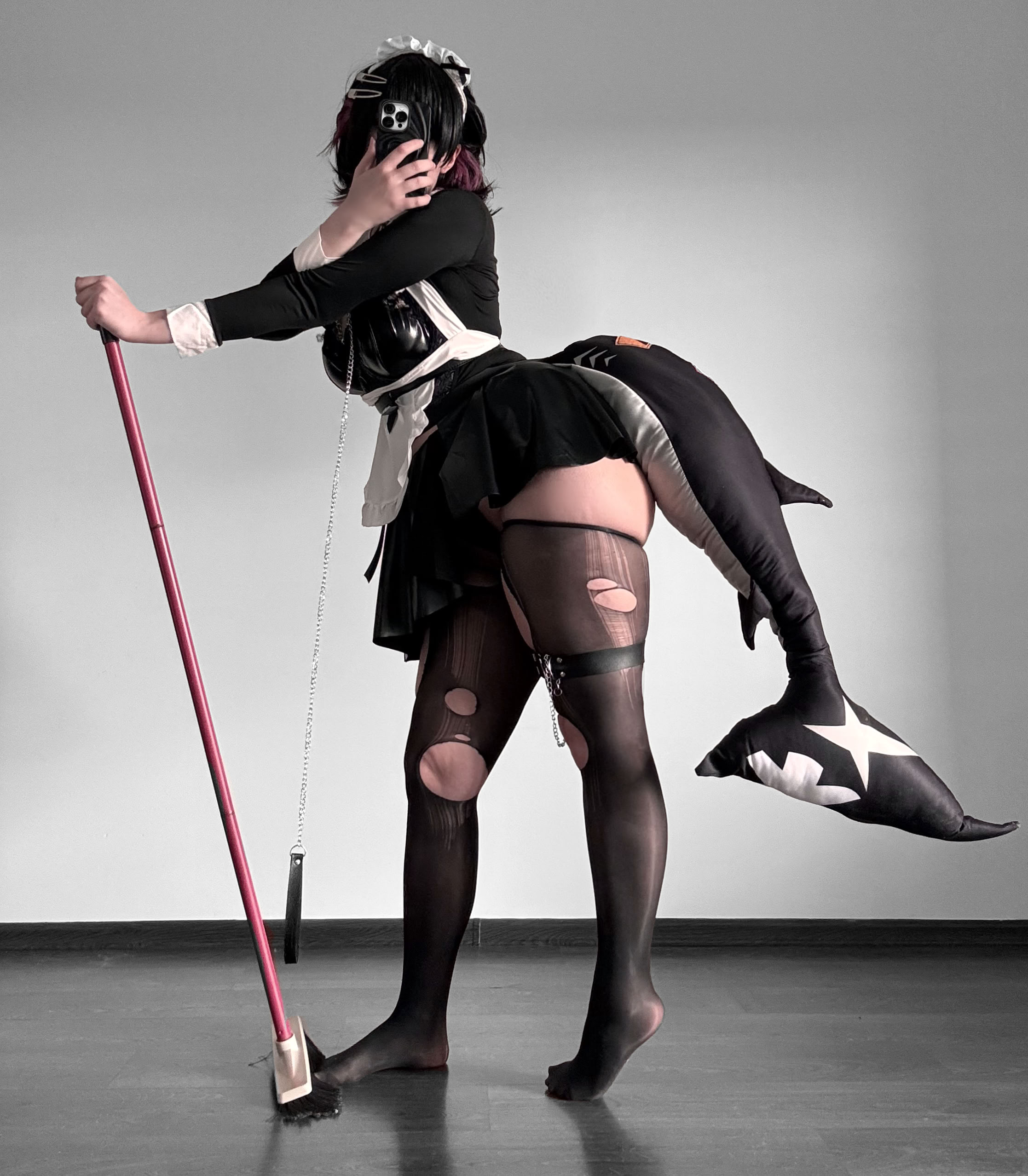 ［Qiandai以宇］Bộ cosplay đầy đủ của cô hầu gái Bratty Ellen + bộ nội y