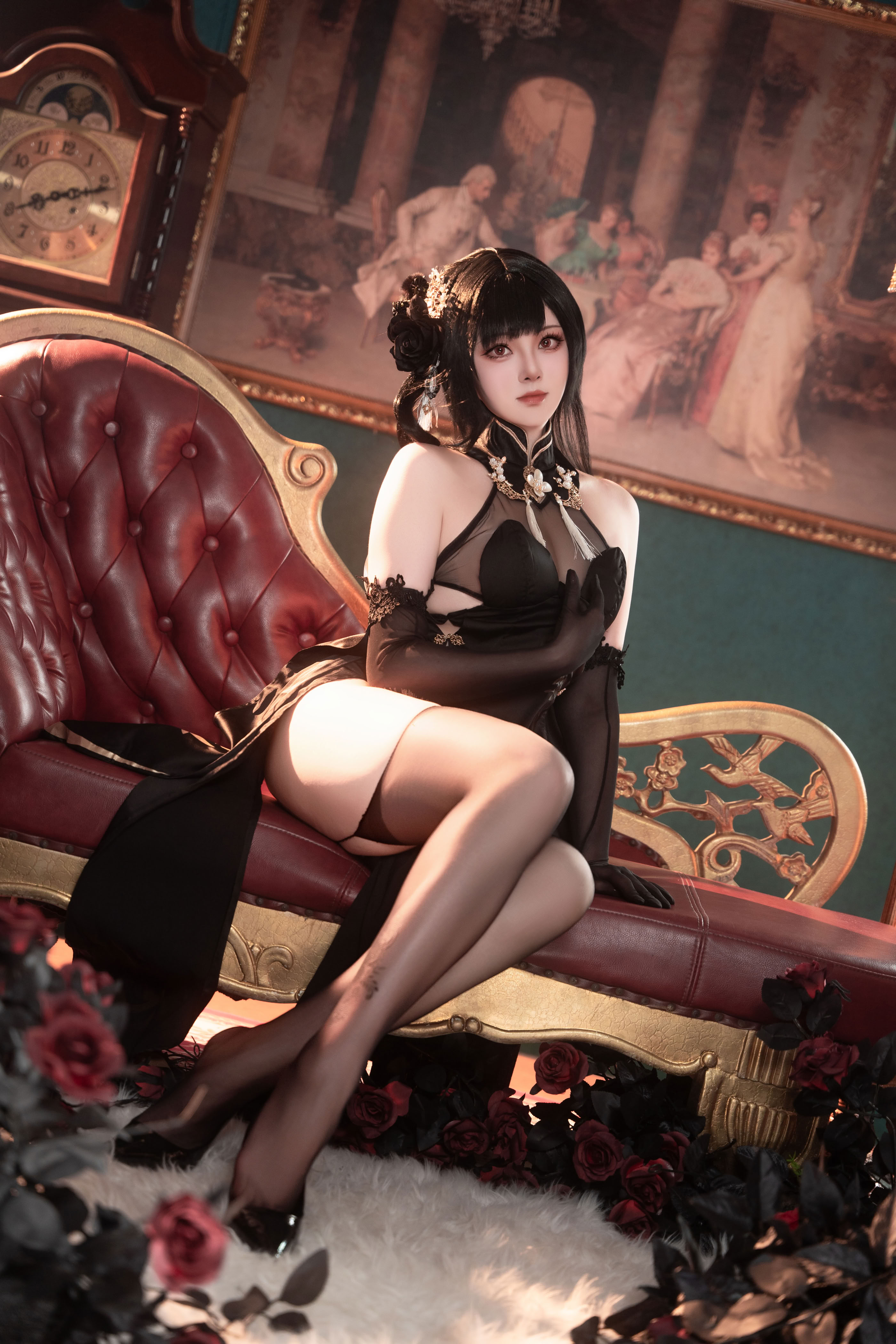 Natsko Xia Xiazi - Azur Lane Zhenhai sườn xám