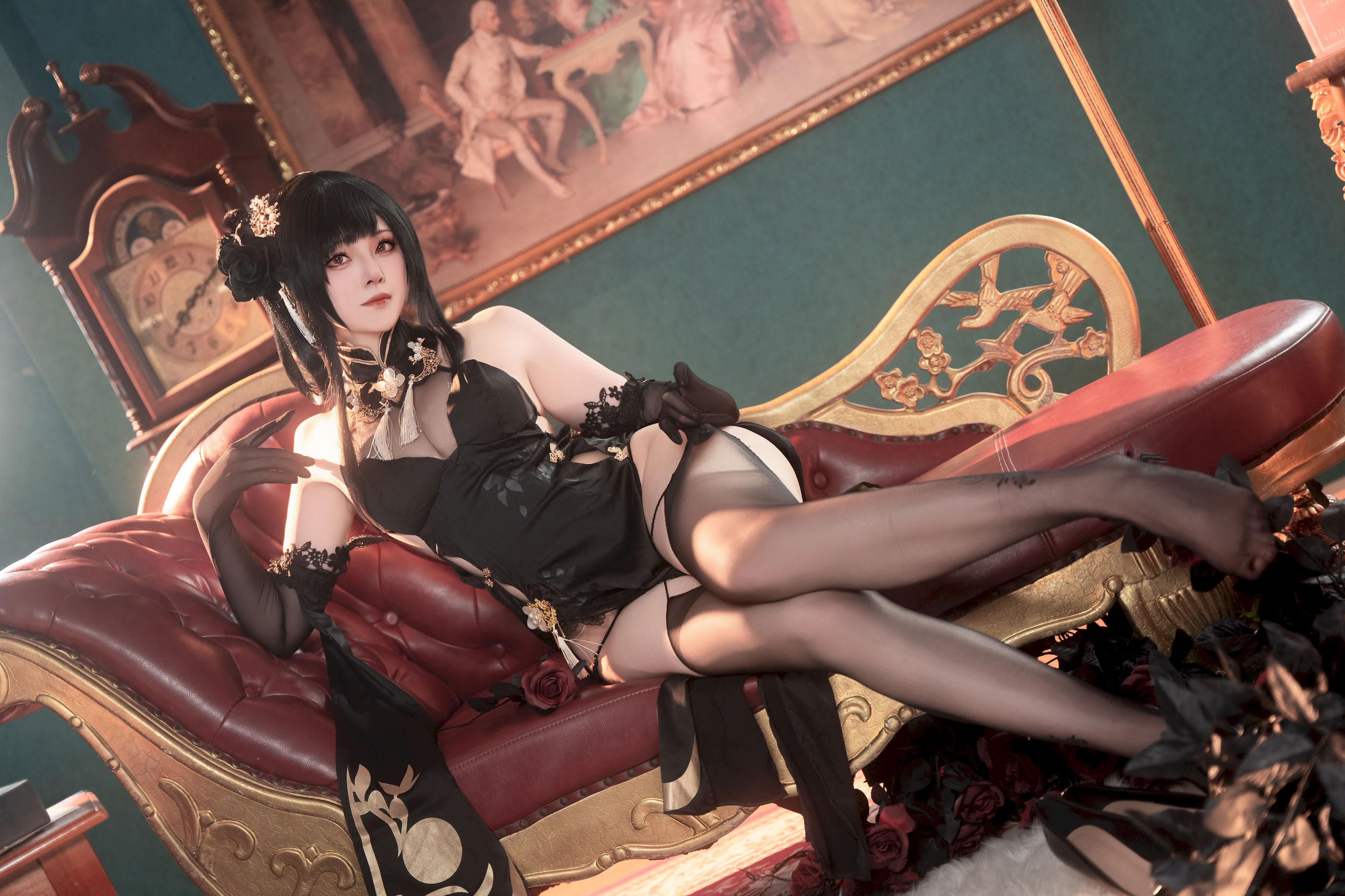 Natsko Xia Xiazi - Azur Lane Zhenhai sườn xám