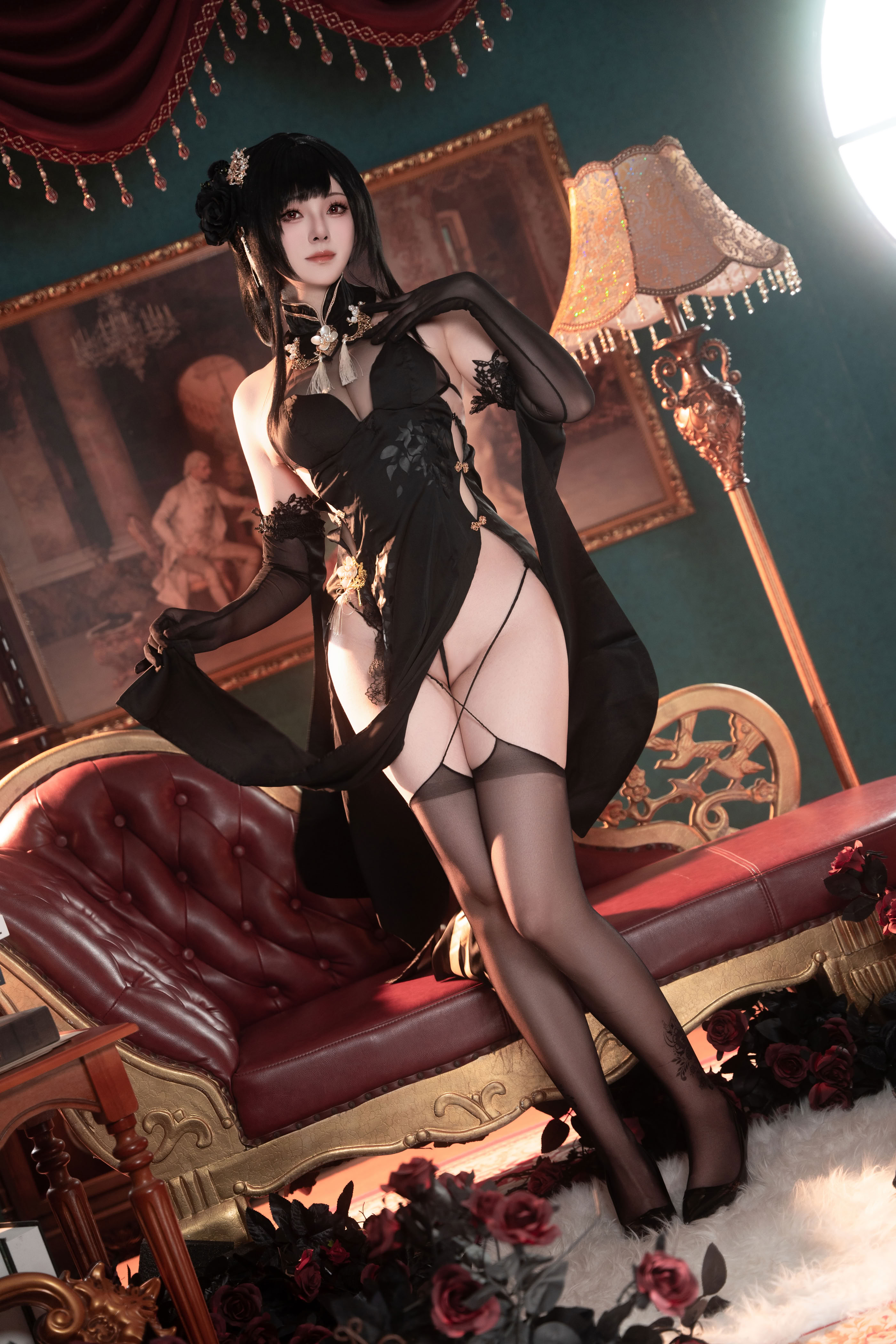 Natsko Xia Xiazi - Azur Lane Zhenhai sườn xám