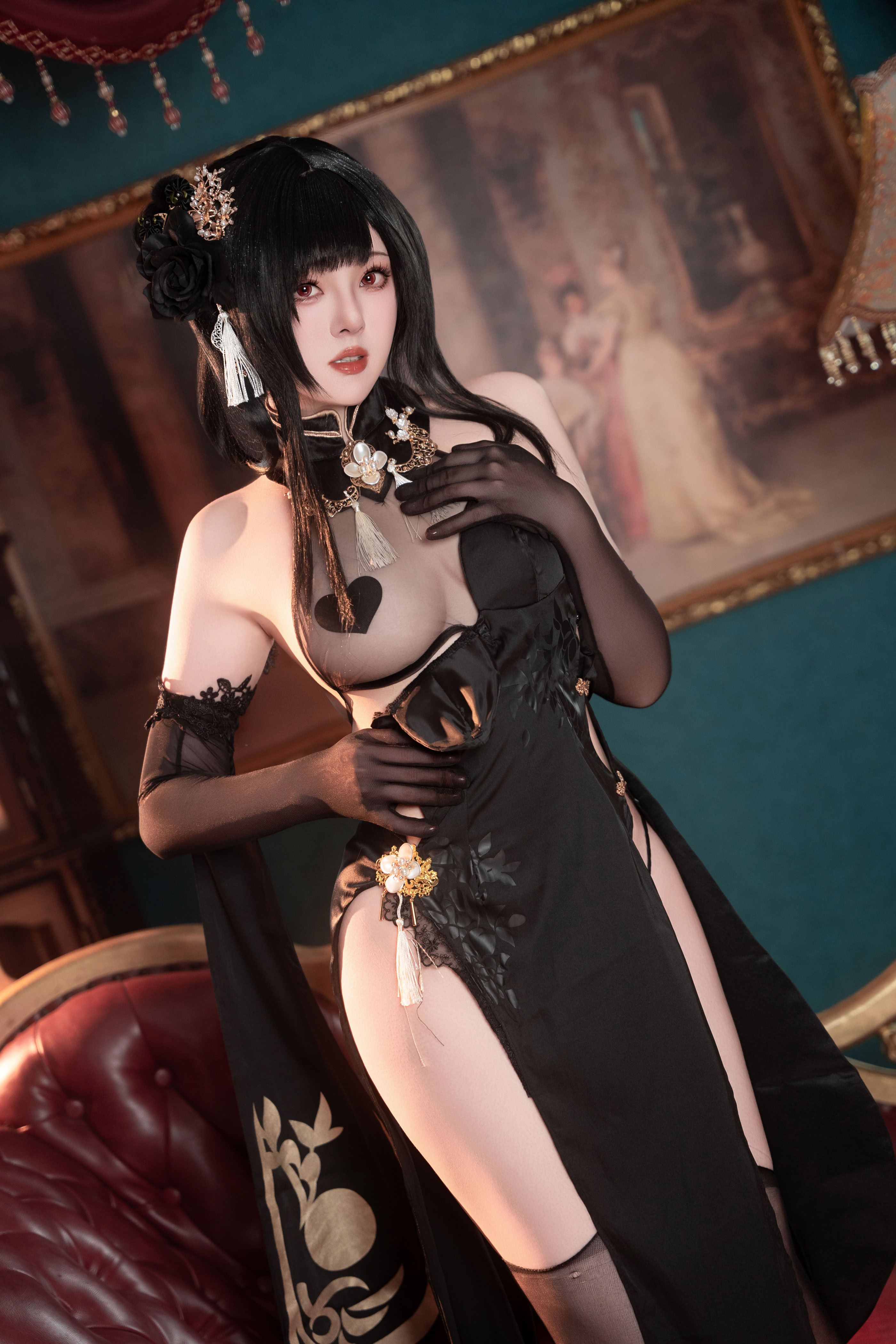 Natsko Xia Xiazi - Azur Lane Zhenhai sườn xám