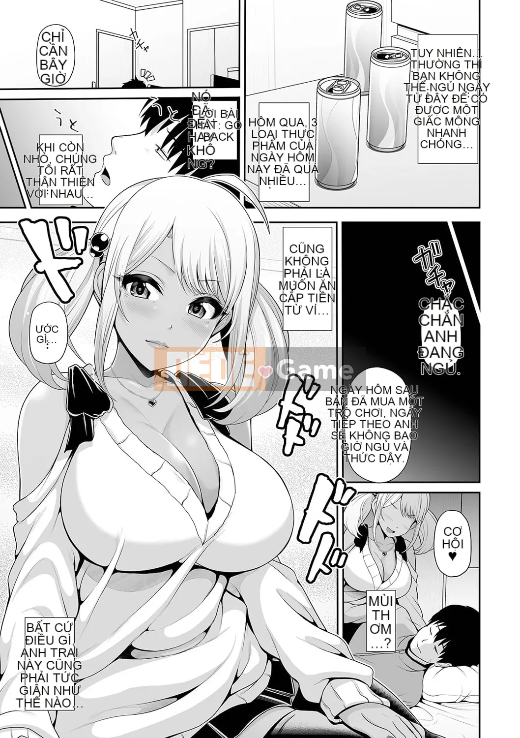 Black gal-chan chỉ nhìn bạn