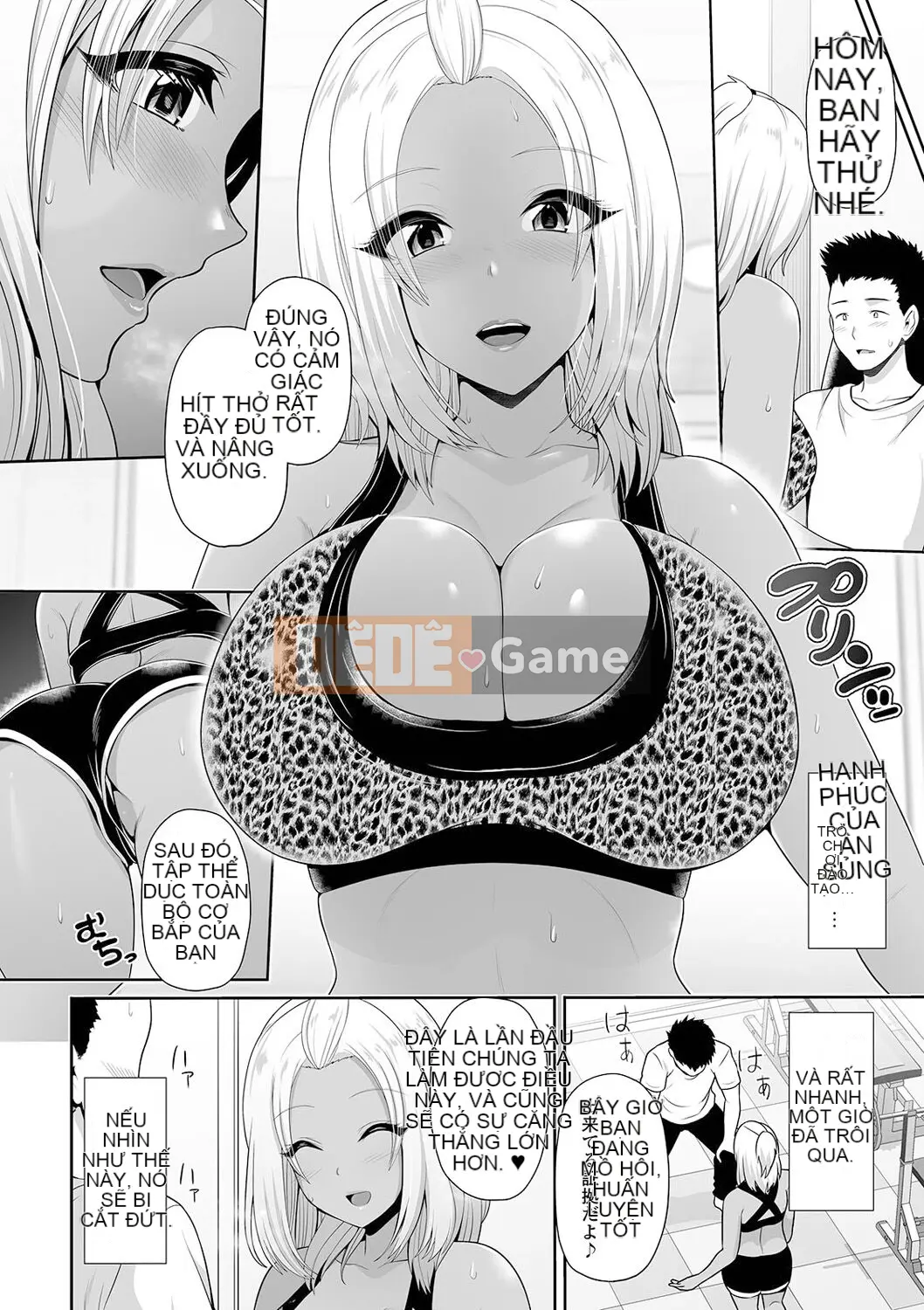 Black gal-chan chỉ nhìn bạn