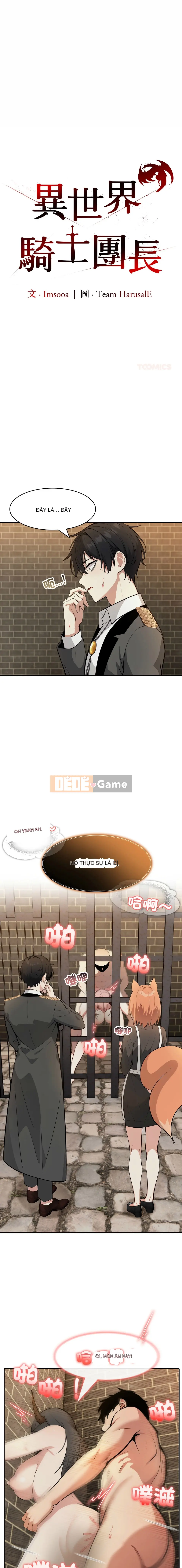 Chỉ huy của các Hiệp sĩ của một thế giới khác Chương 14-17