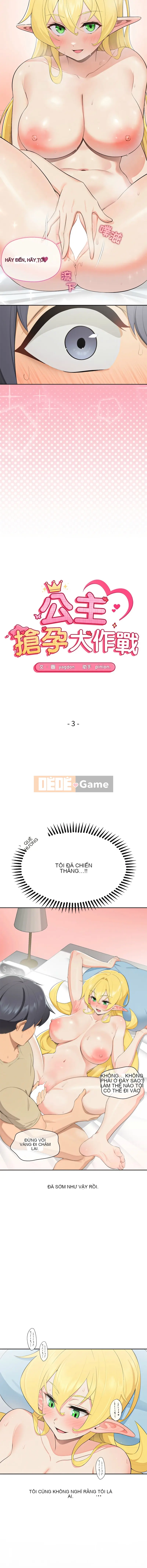 Trận chiến mang thai công chúa Chương 1-5