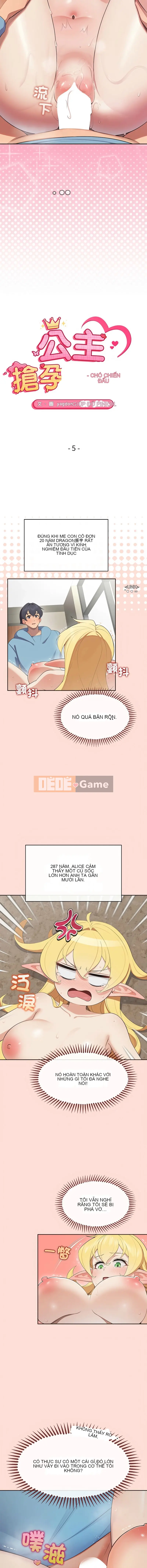 Trận chiến mang thai công chúa Chương 1-5
