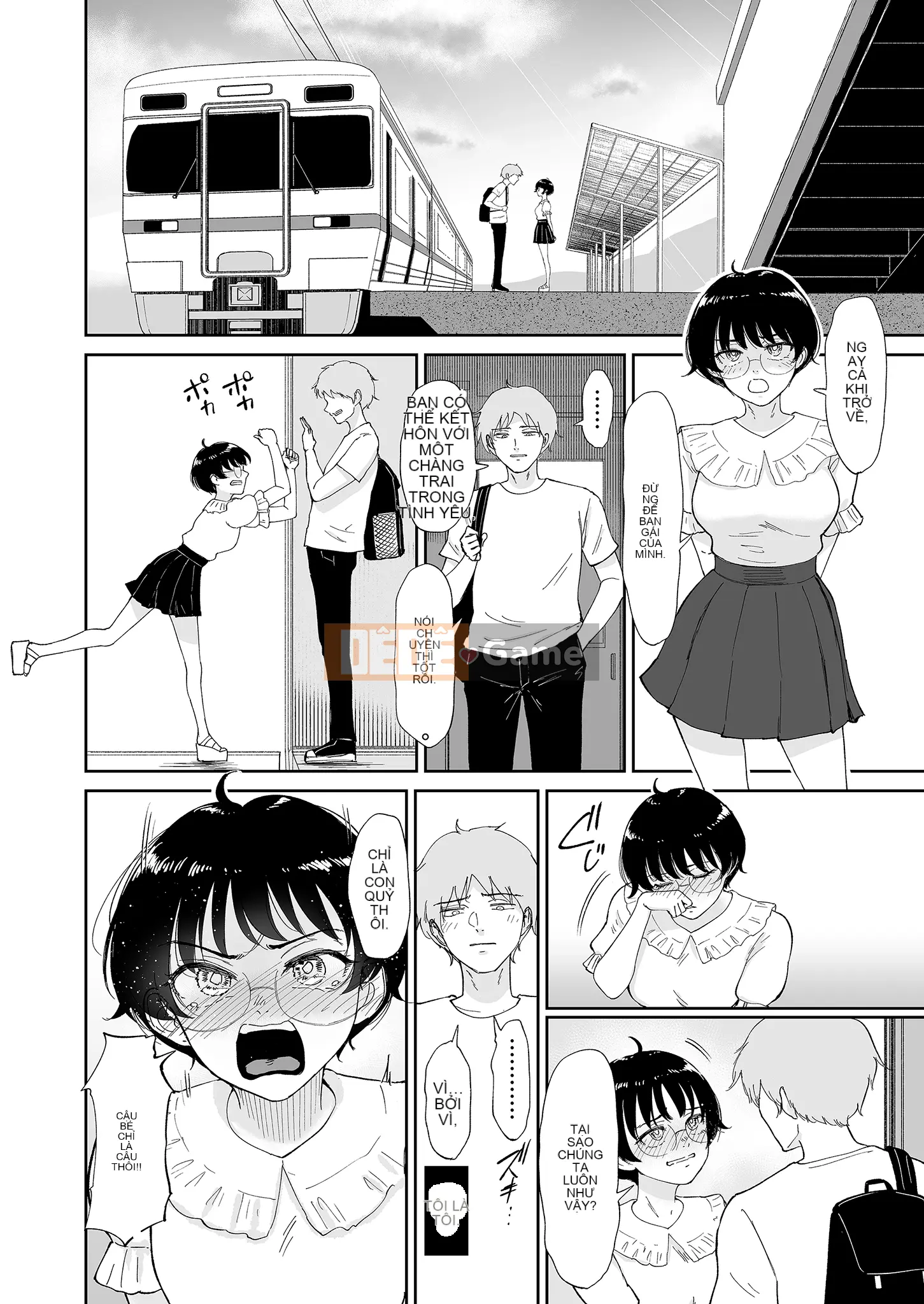 Hina, nở rồi. Người bạn thời thơ ấu của tôi ở quê lớn lên là nữ nên tôi quyết định biến cô ấy thành nữ. ｜Gà Hina xuất hiện. Tu luyện nữ tính trên cà kheo.