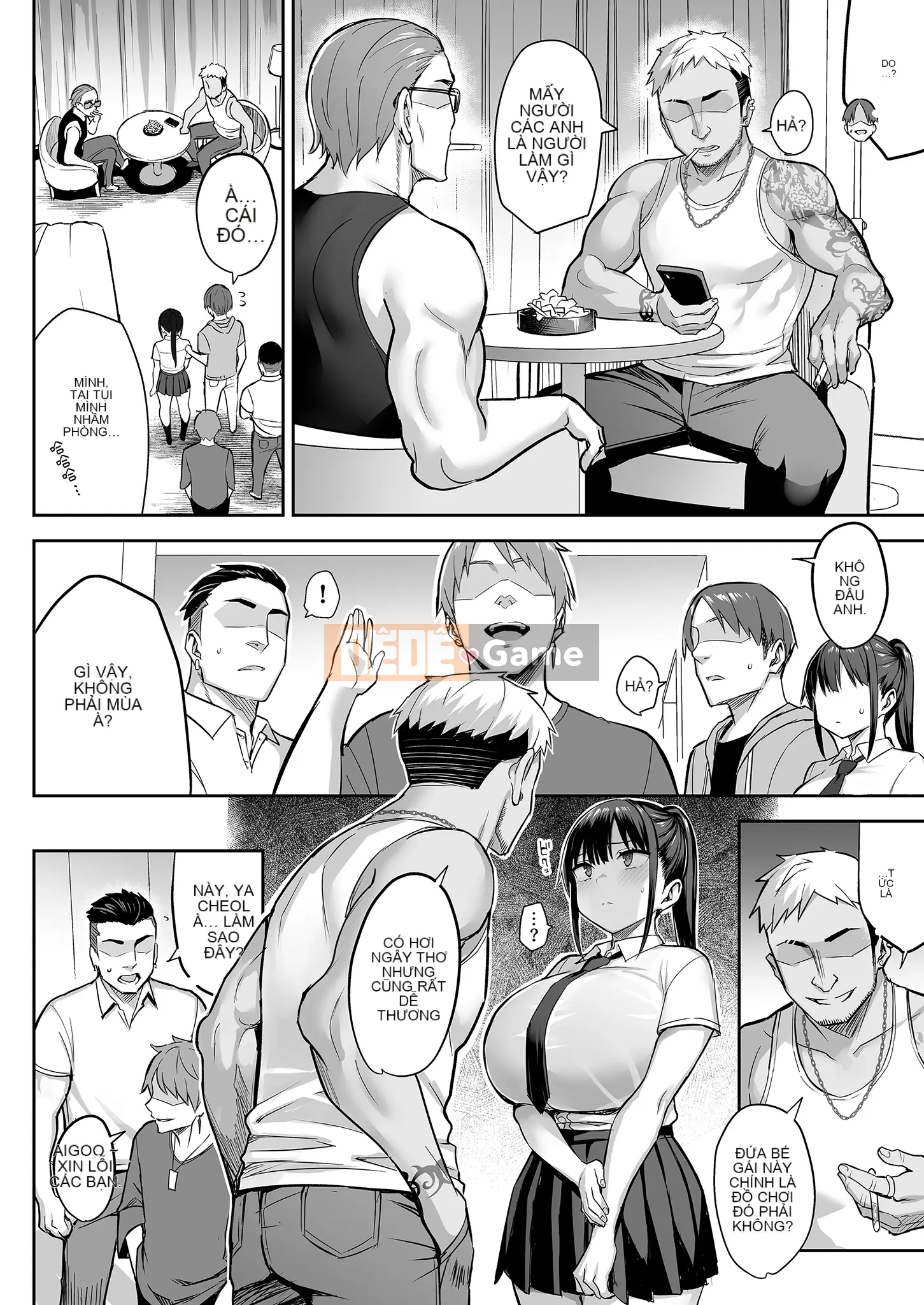 Bảy ngày khi người bạn thời thơ ấu ngực bự của tôi, người mà tôi yêu quý từ lâu, bị bọn côn đồ chơi đùa Phần 2｜Nanaten Nanaya, một cậu bé ngực bự đi cà kheo và ngủ trong một tên du côn (Phần 2)