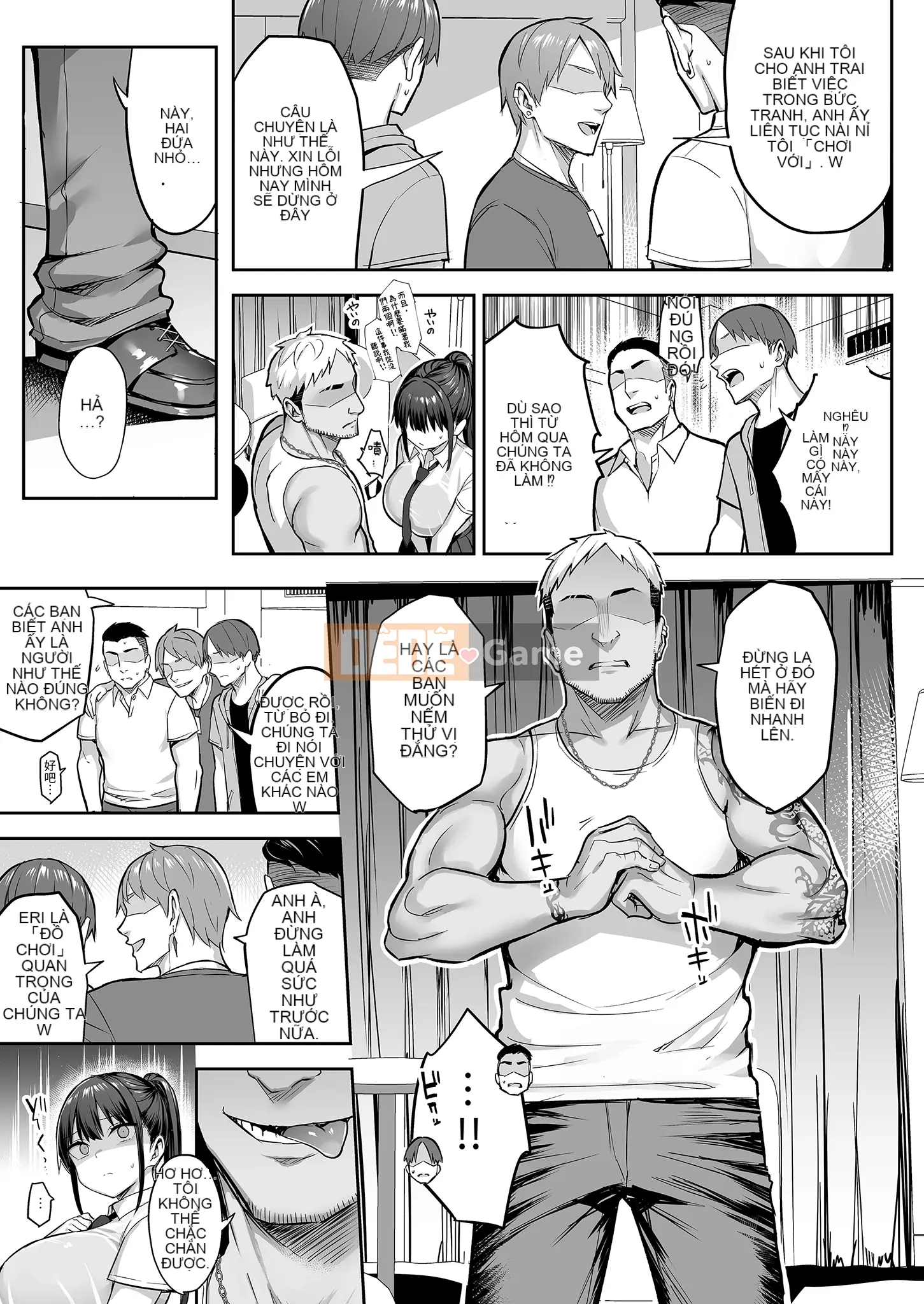 Bảy ngày khi người bạn thời thơ ấu ngực bự của tôi, người mà tôi yêu quý từ lâu, bị bọn côn đồ chơi đùa Phần 2｜Nanaten Nanaya, một cậu bé ngực bự đi cà kheo và ngủ trong một tên du côn (Phần 2)