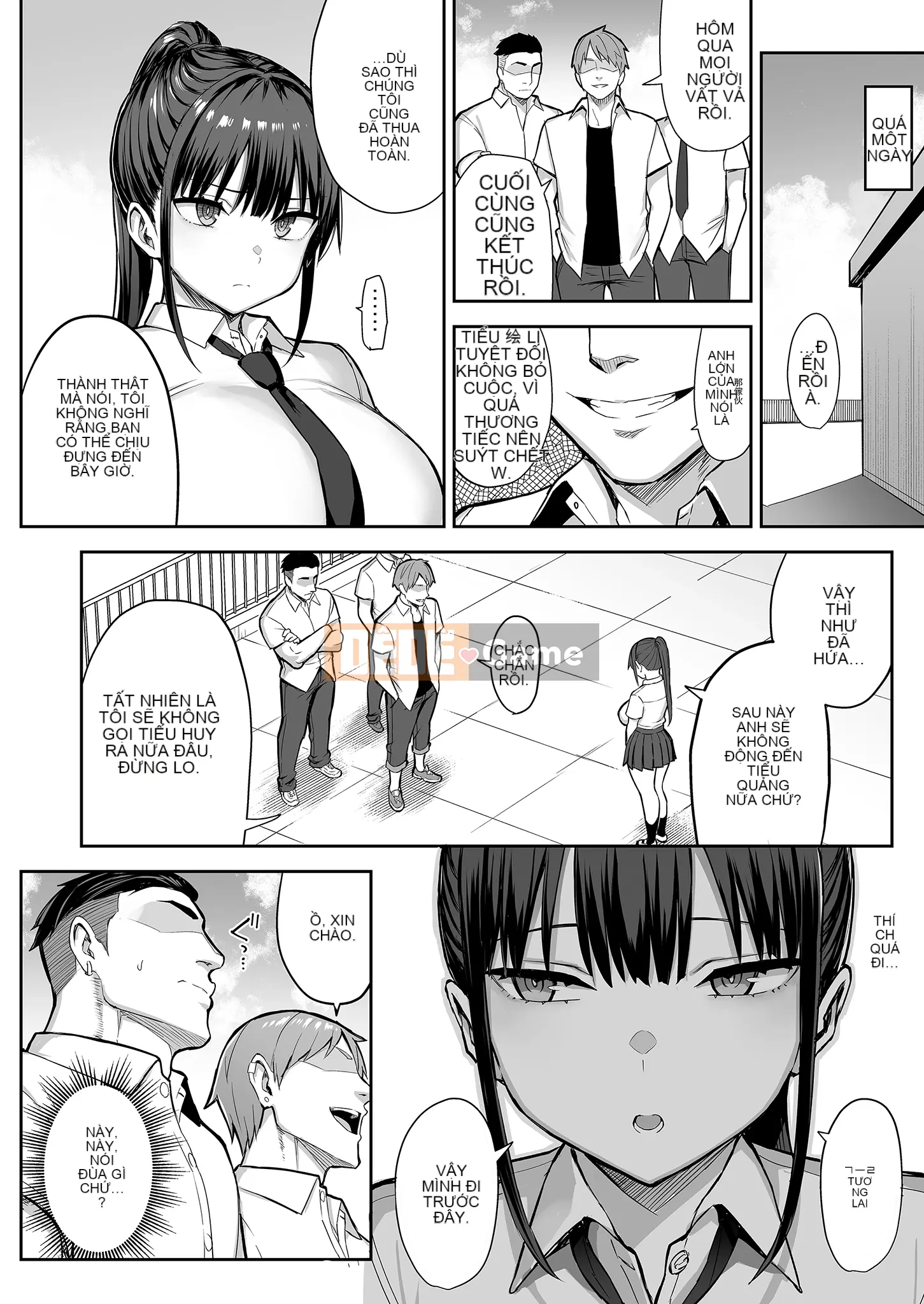 Bảy ngày khi người bạn thời thơ ấu ngực bự của tôi, người mà tôi yêu quý từ lâu, bị bọn côn đồ chơi đùa Phần 2｜Nanaten Nanaya, một cậu bé ngực bự đi cà kheo và ngủ trong một tên du côn (Phần 2)