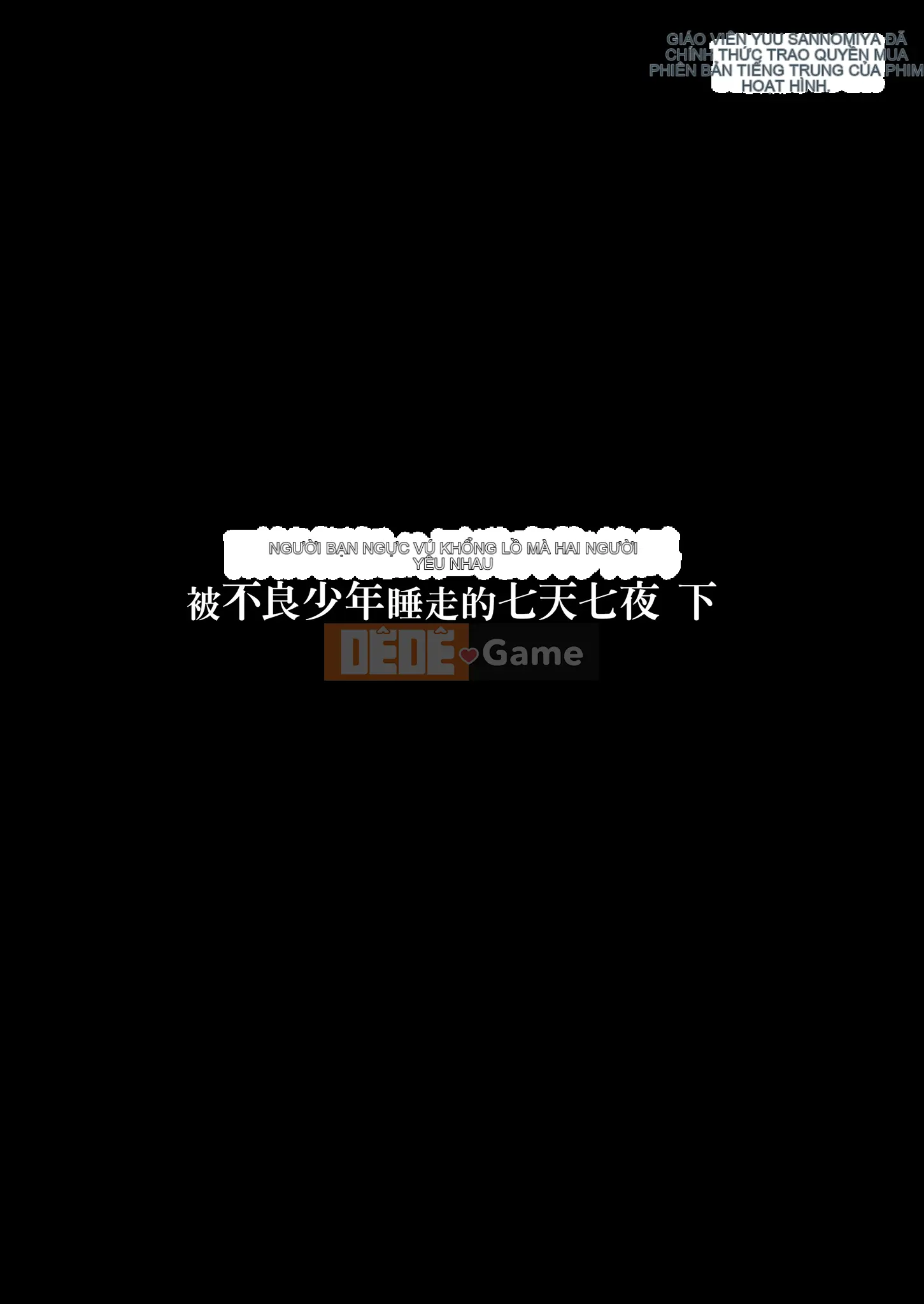 Bảy ngày khi người bạn thời thơ ấu ngực bự của tôi, người mà tôi yêu quý từ lâu, bị bọn côn đồ chơi đùa Phần 2｜Nanaten Nanaya, một cậu bé ngực bự đi cà kheo và ngủ trong một tên du côn (Phần 2)