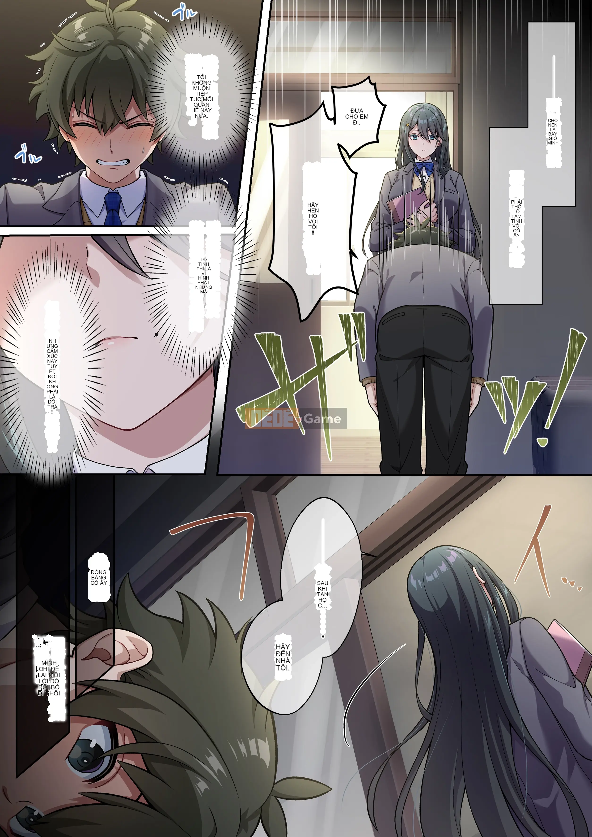 Người bạn thời thơ ấu to lớn và lạnh lùng của tôi chiều chuộng tôi đến tận cùng | Học sinh trung học, dễ thương, lạnh lùng và kiêu ngạo Ome cà kheo giống Rugia, bản ngã sơn mài như Rugia